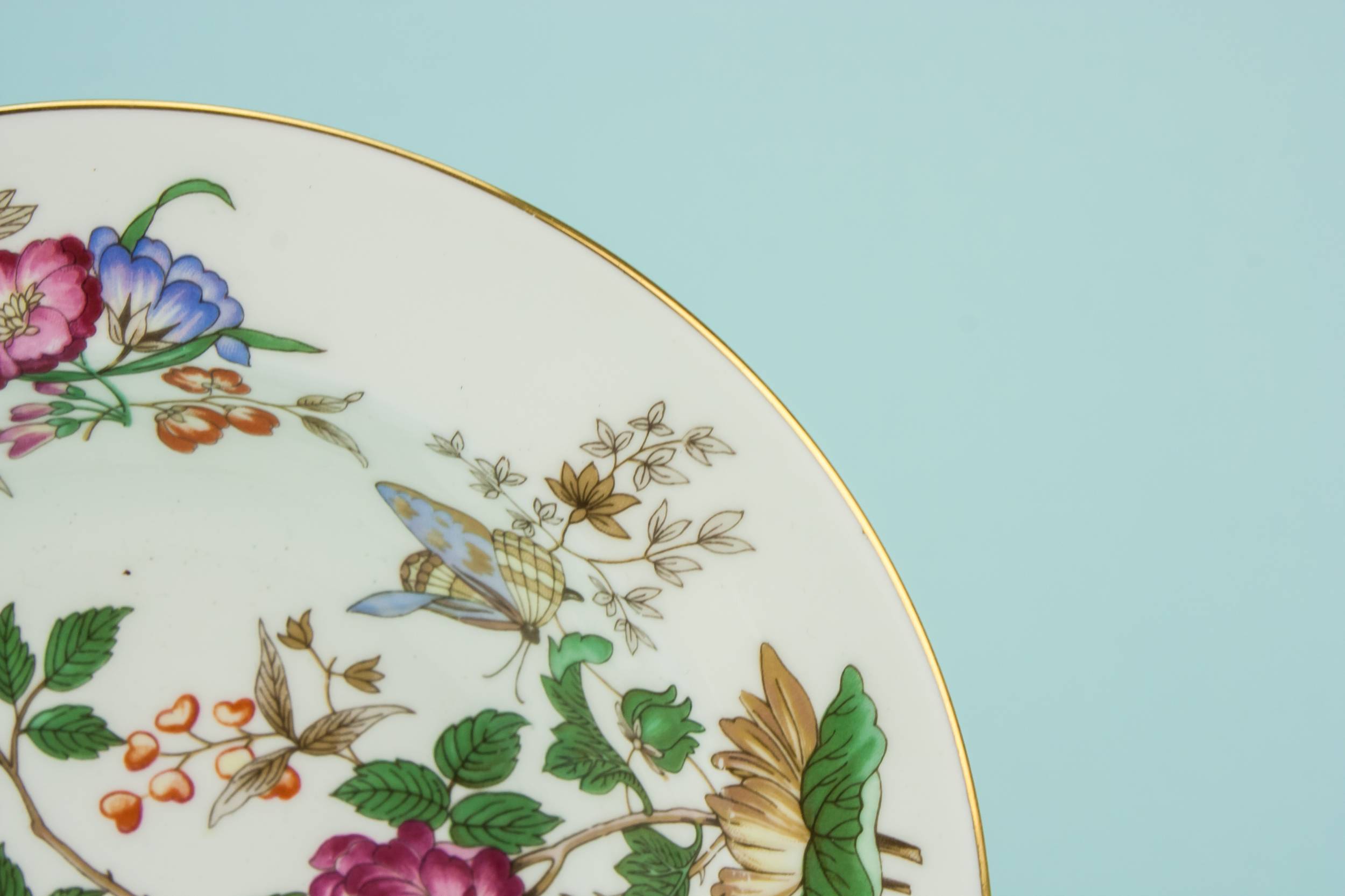 Bone China Vintage — Bone china serving dish 1