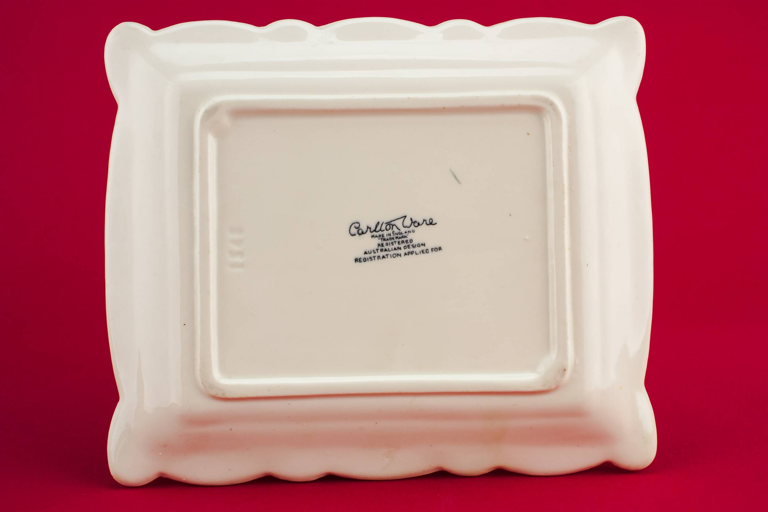 Beautiful Pottery Carlton — Carlton Ware cheese dish 6