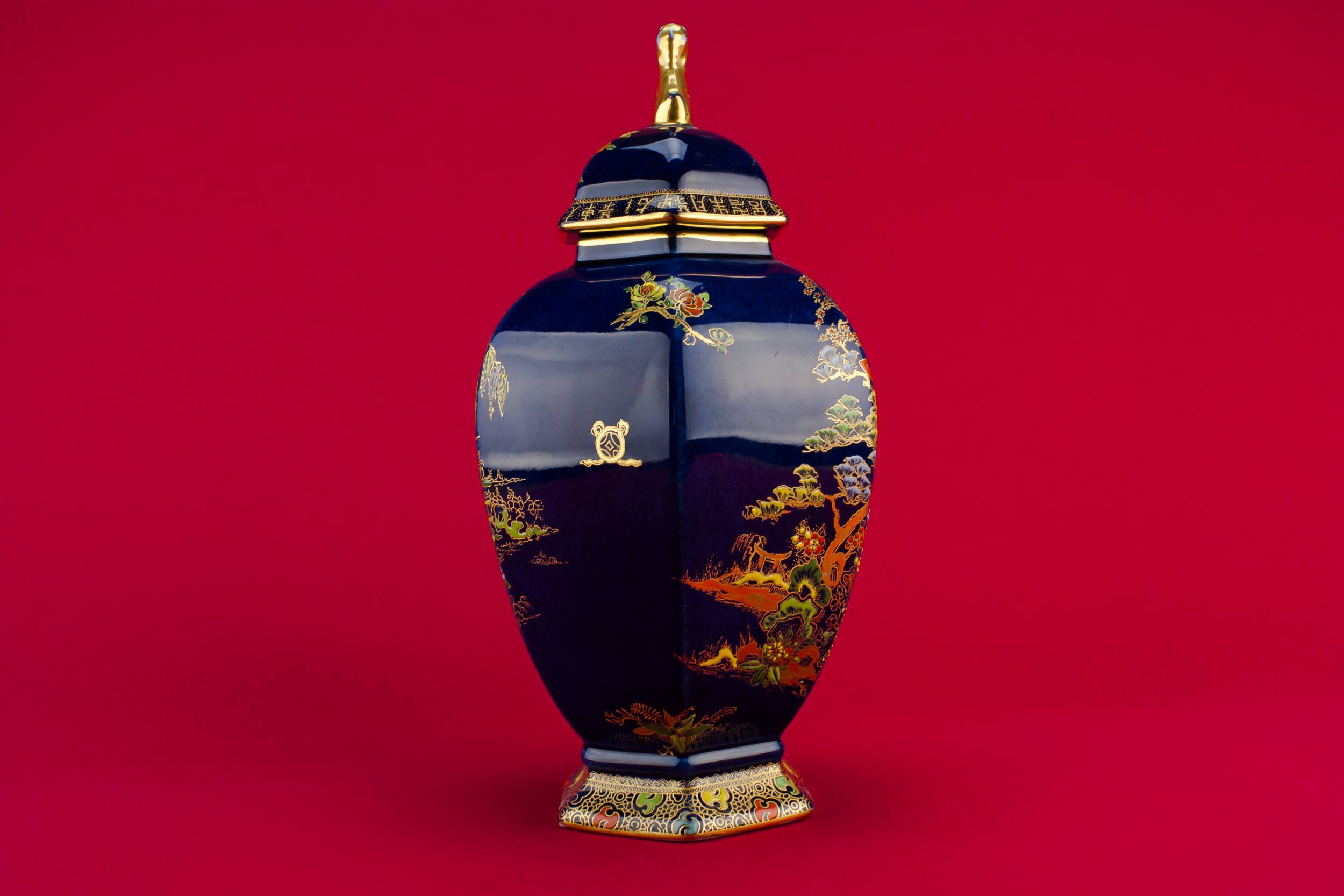 Vintage Pottery VASE — Carlton Ware pottery vase 3