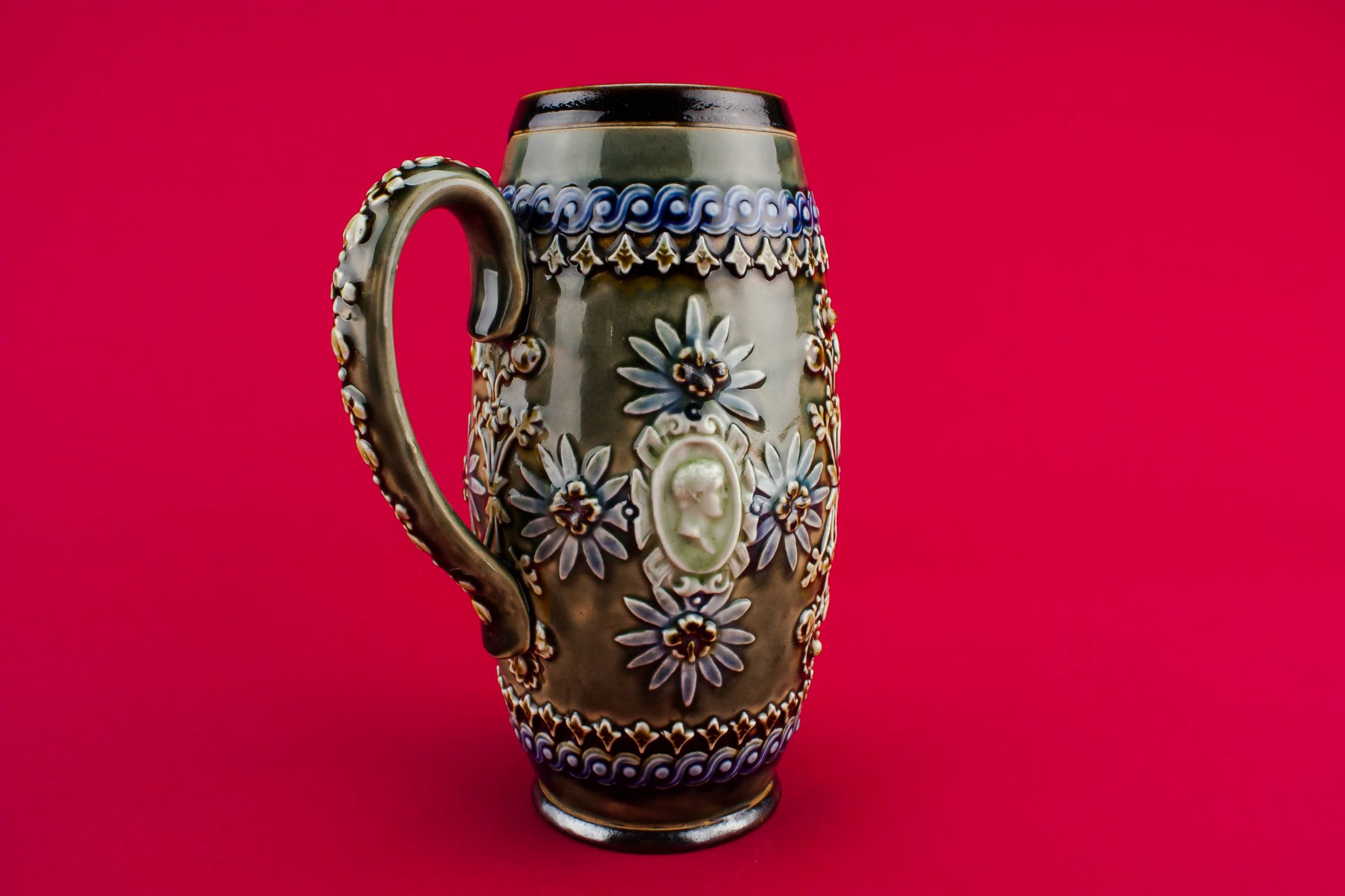 Rustic Antique Royal — Victorian pottery jug 1