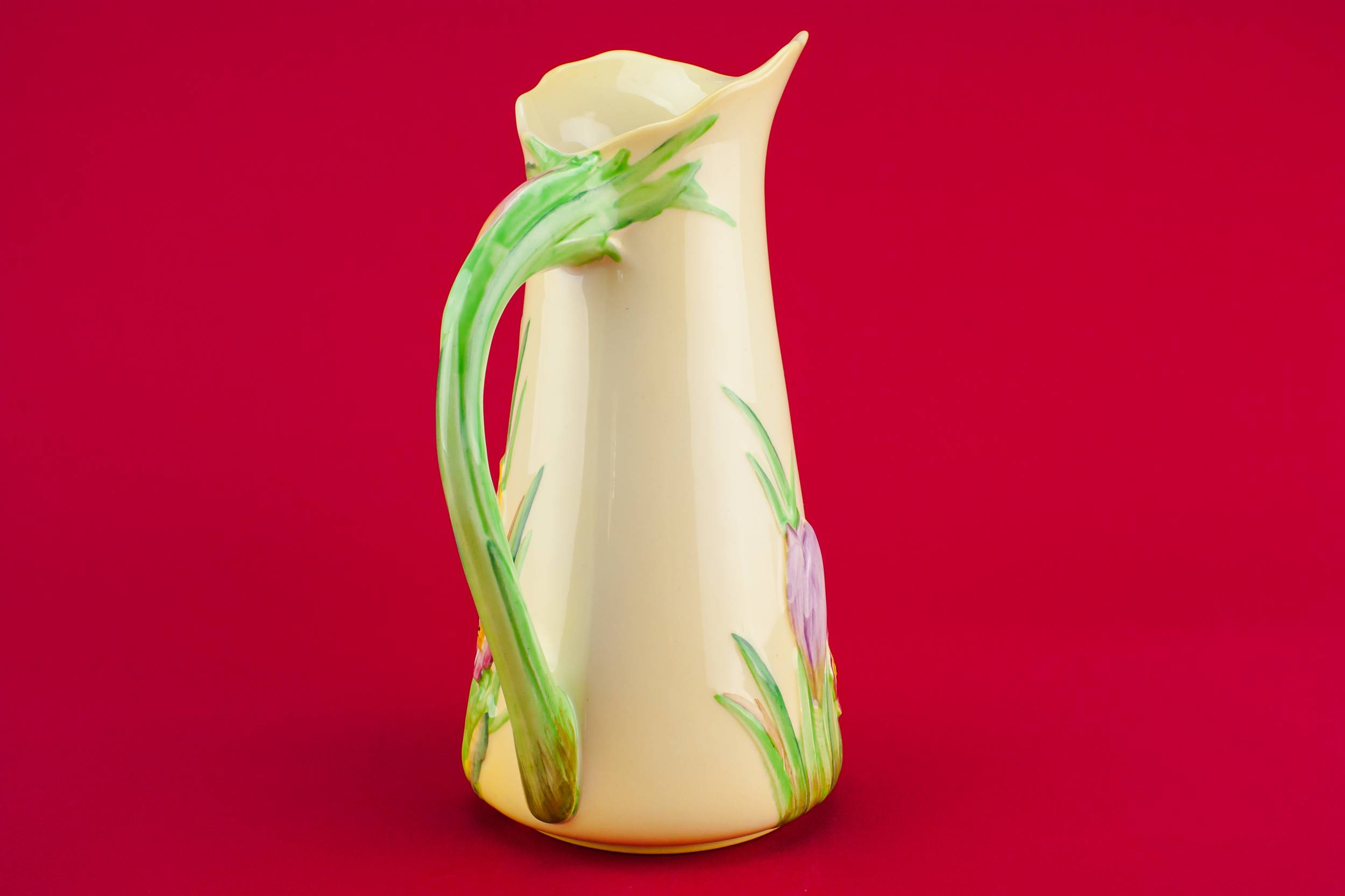 Vintage Unusual Milk — Water yellow jug 1