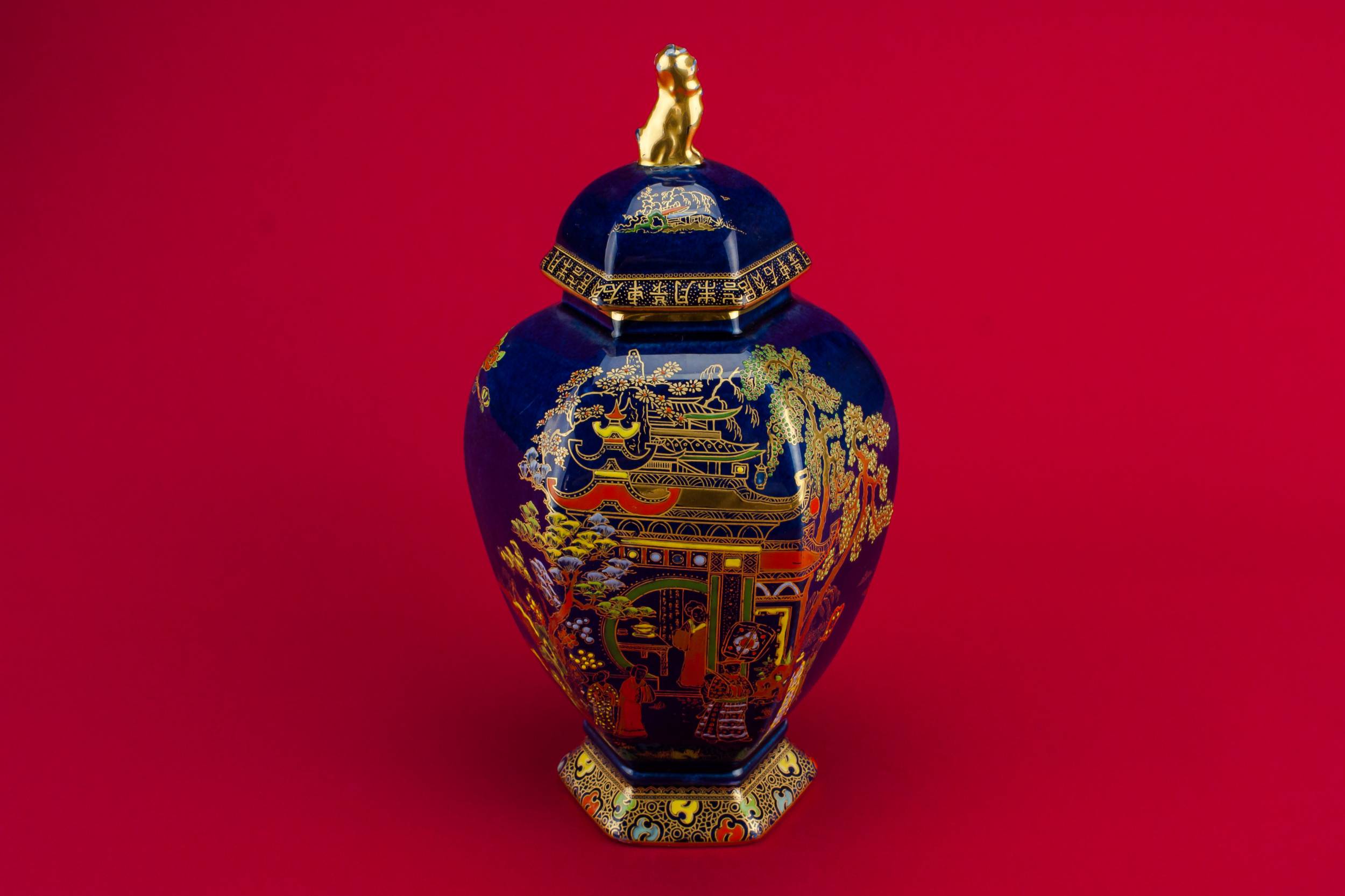 Vintage Pottery VASE — Carlton Ware pottery vase