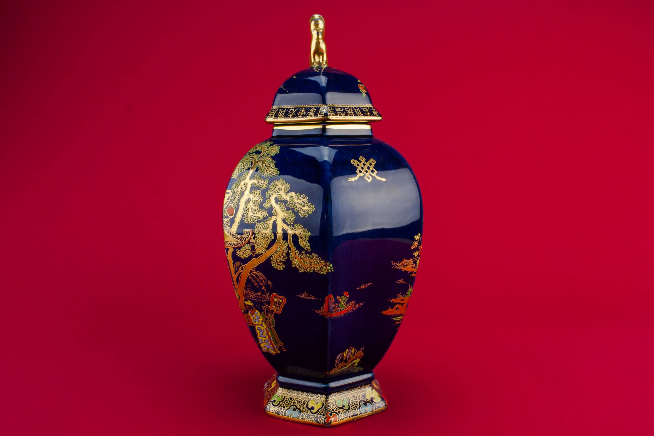 Vintage Pottery VASE — Carlton Ware pottery vase 1
