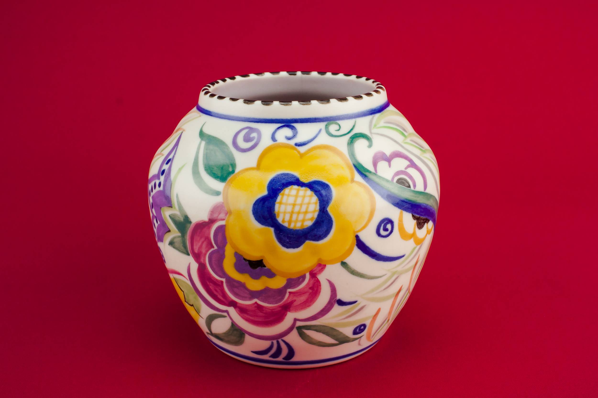 Small Pottery VASE — Poole pottery vase