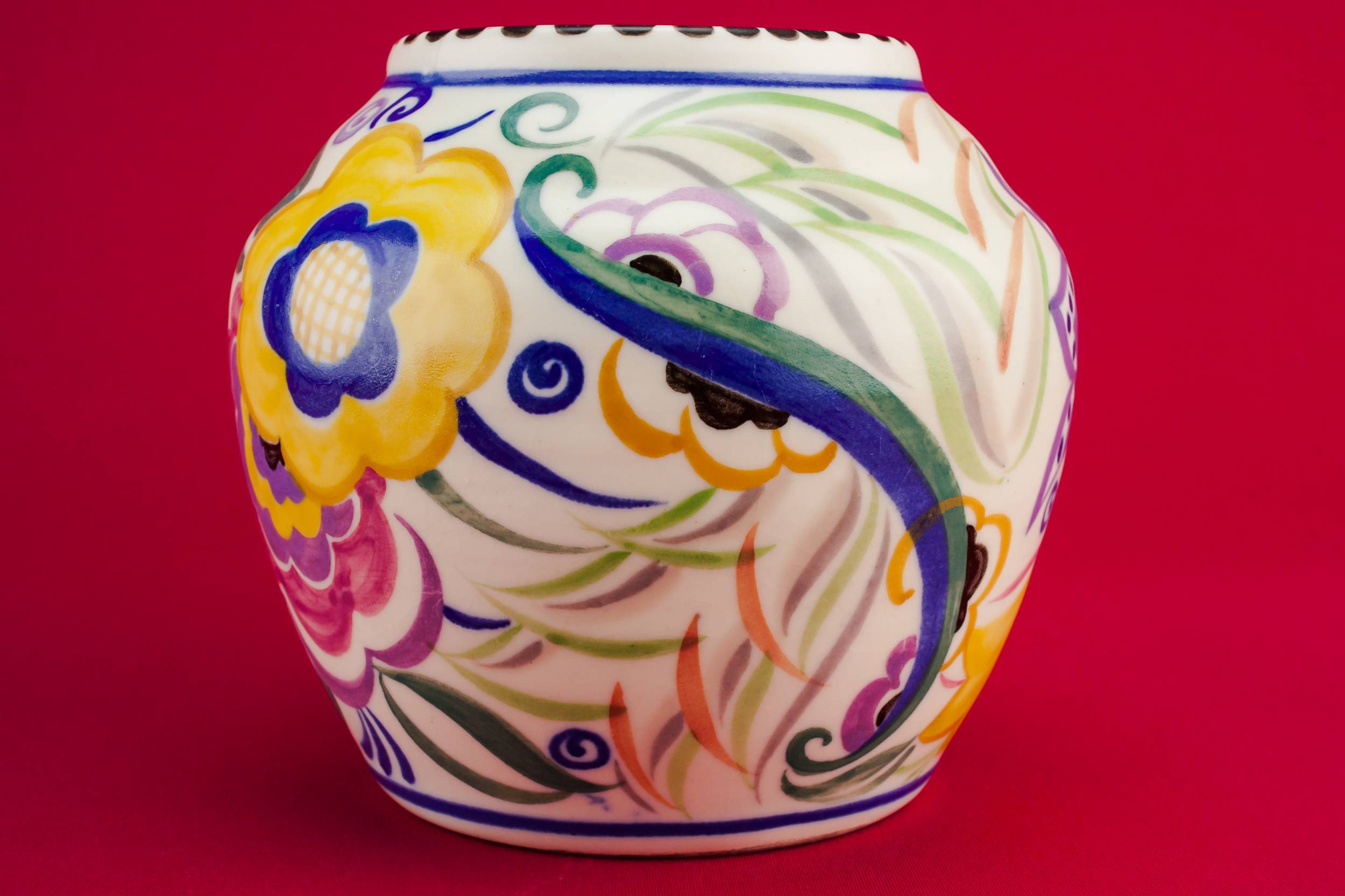 Small Pottery VASE — Poole pottery vase 2