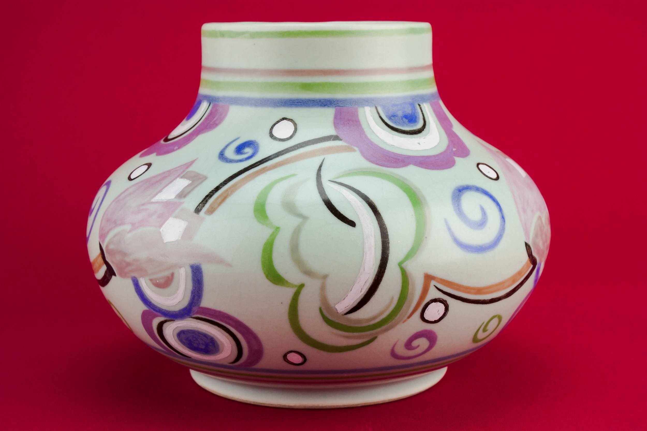 Mid-Century Modern Vintage — Small pottery vase 1