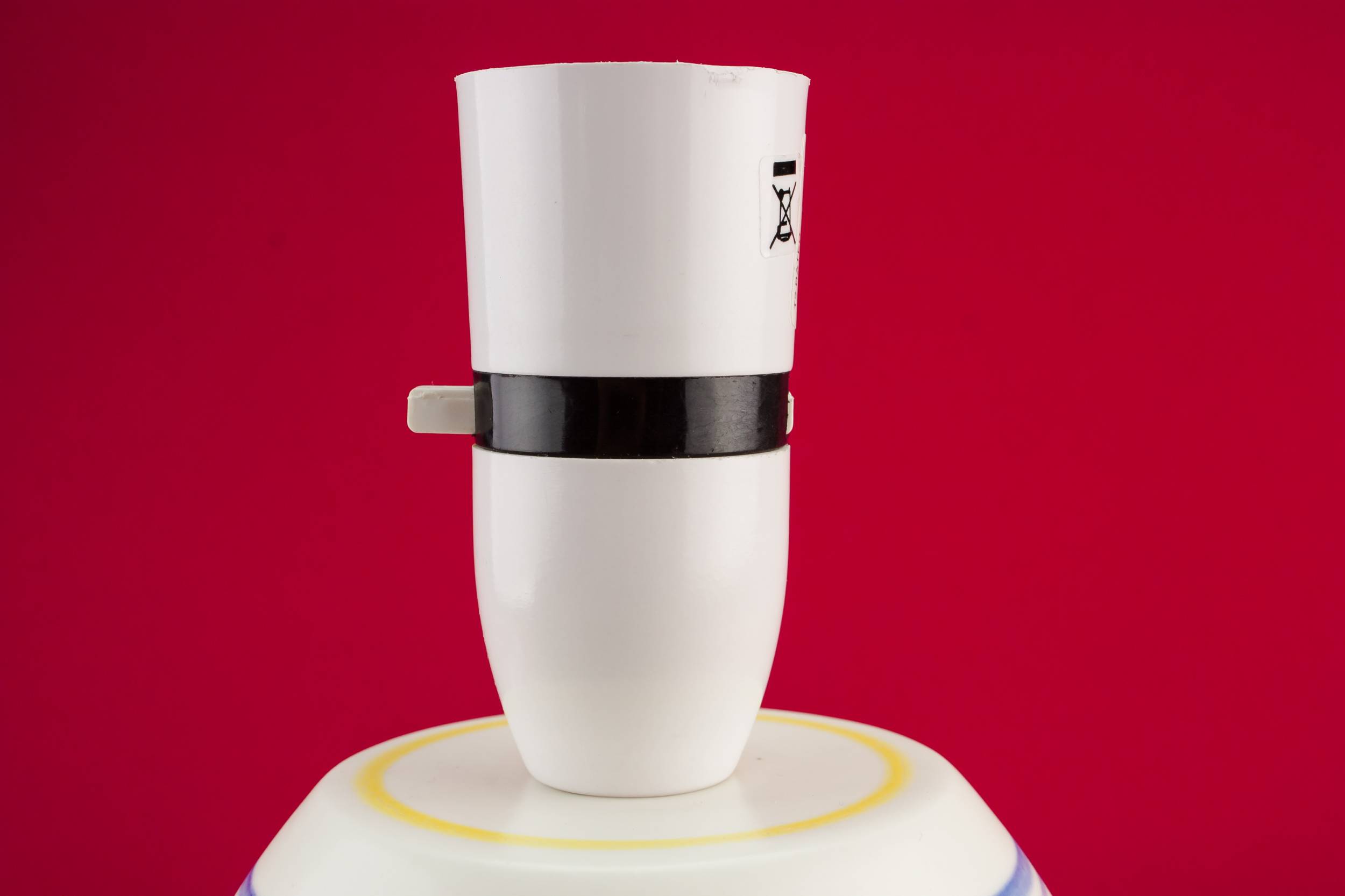 Attractive Mid-century Modern — Poole ceramic lamp 4
