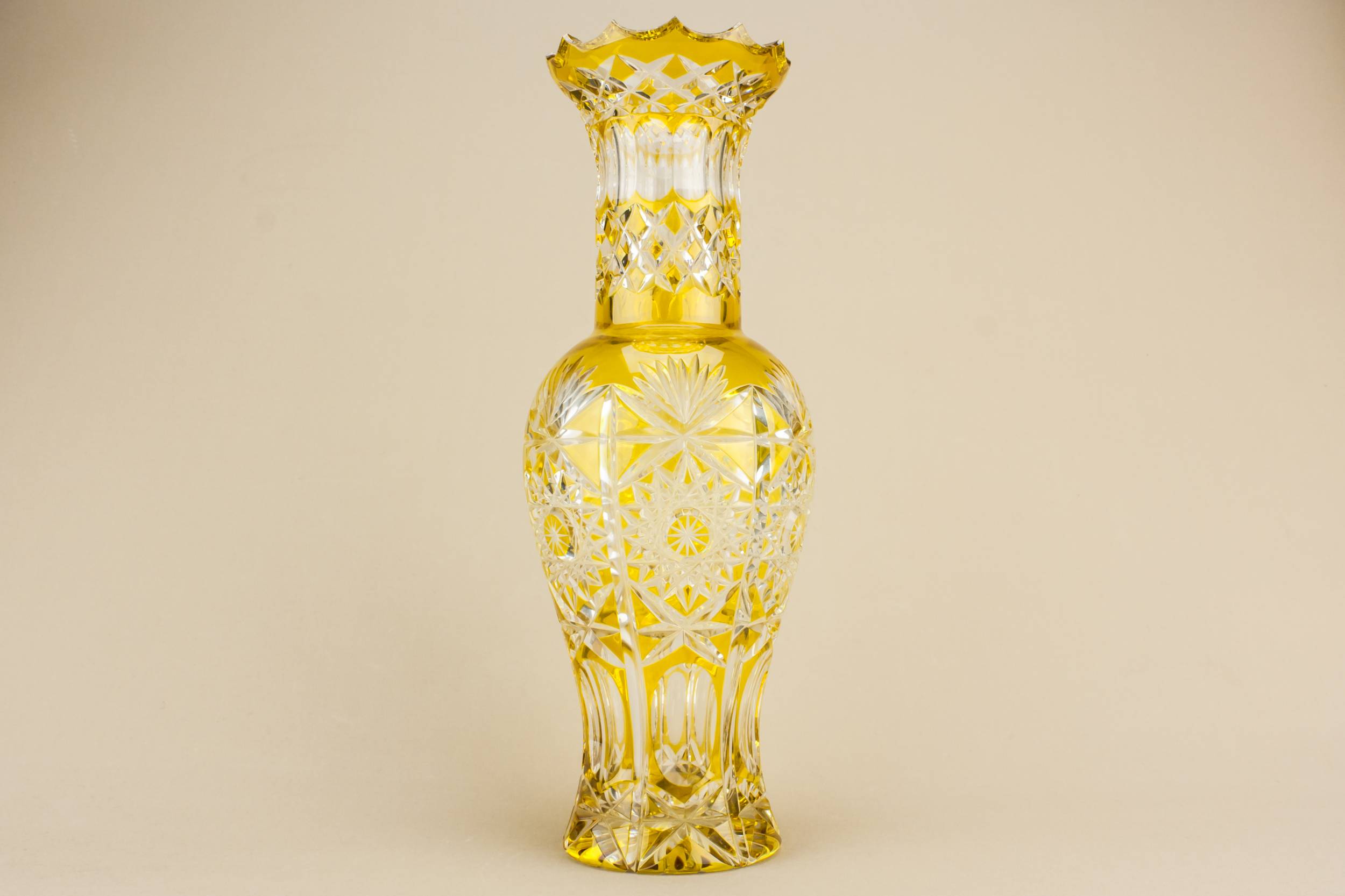 Glass Modernist Tall — Tall baluster vase 1