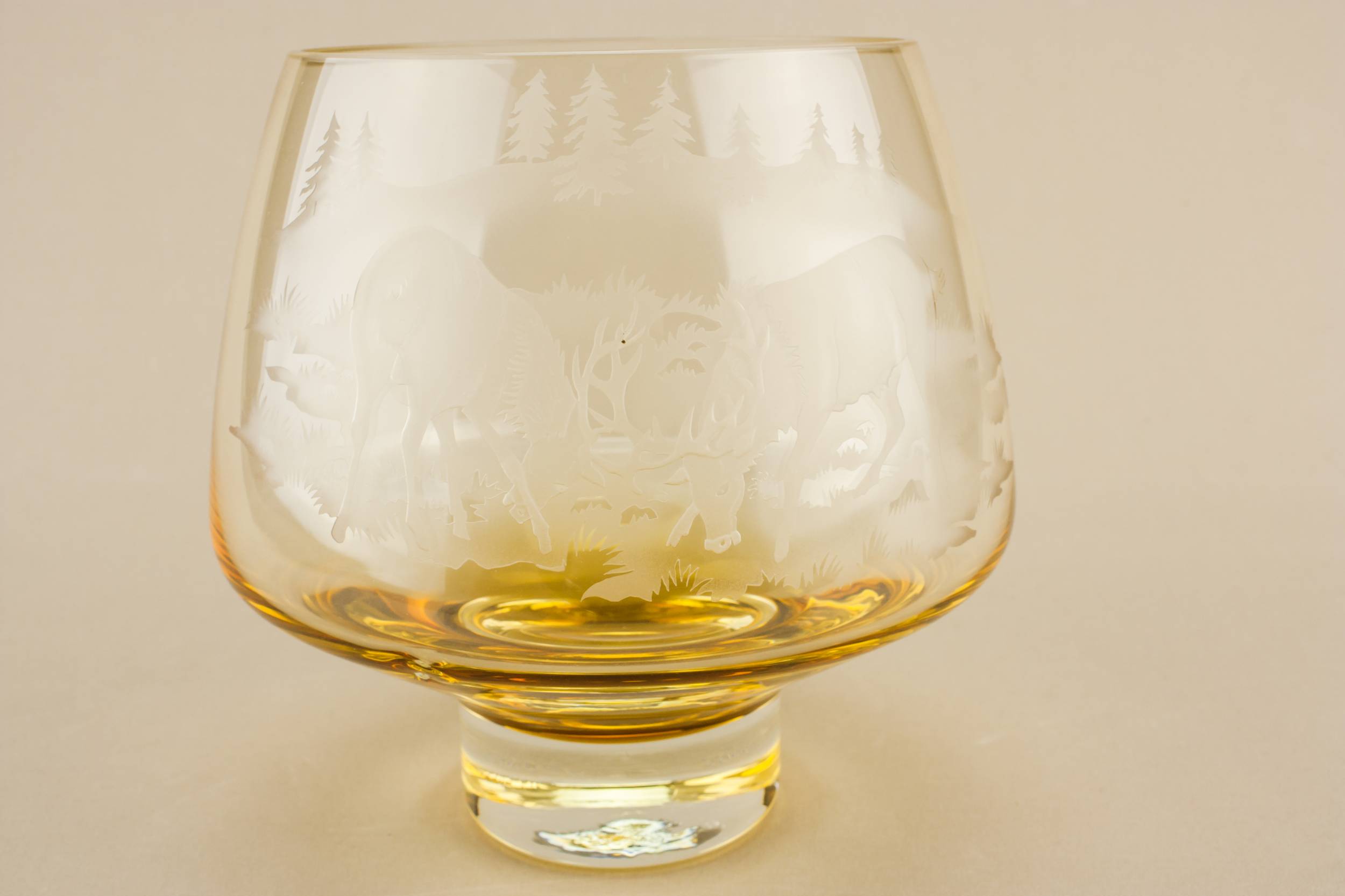 Charming Vintage Unique — Modernist glass bowl 3