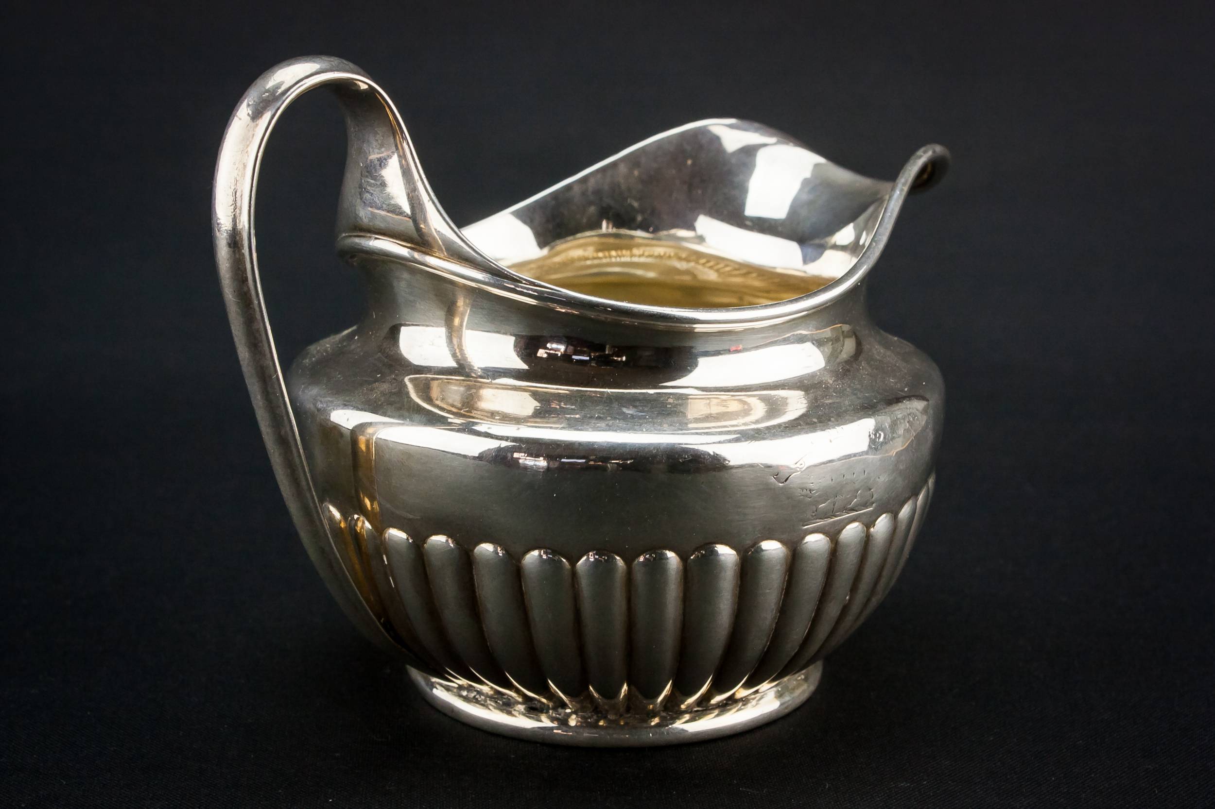 Charming Sterling Silver — Robert Garrard I creamer 1