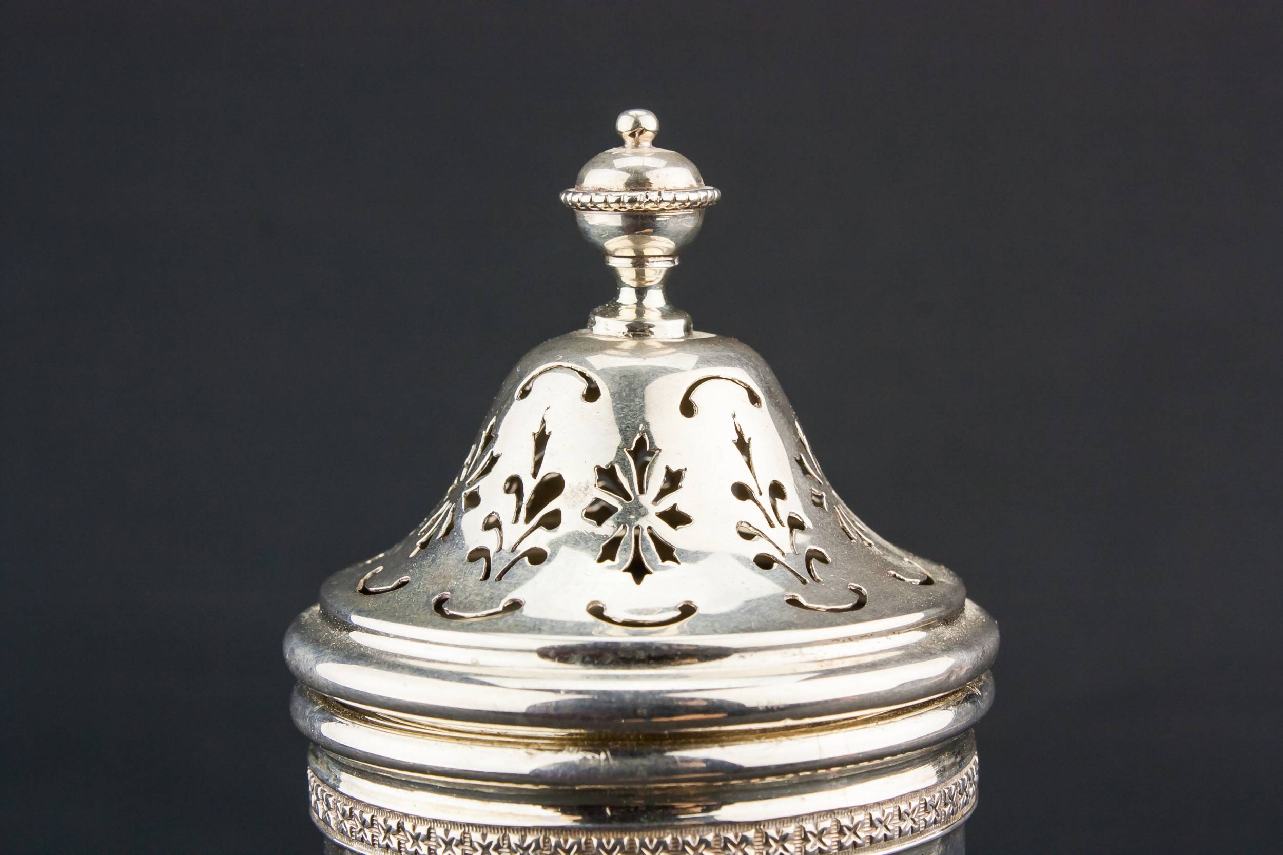 Sterling Silver Beautiful — Neo-Classical sugar caster 1