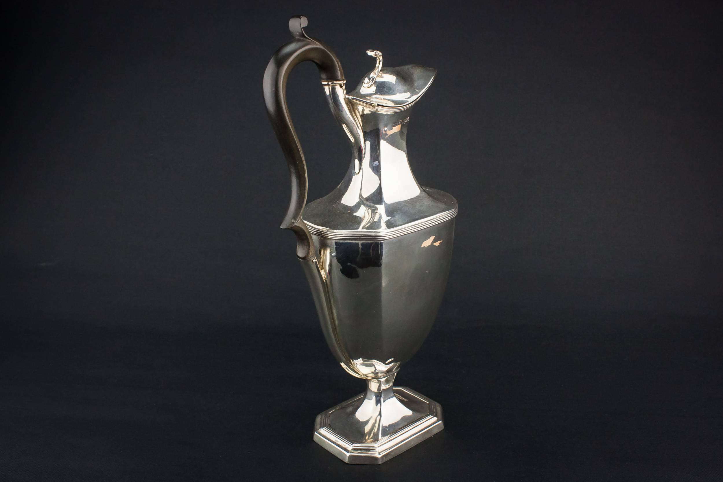 Unusual Antique Lemonade — Sterling silver water jug 1