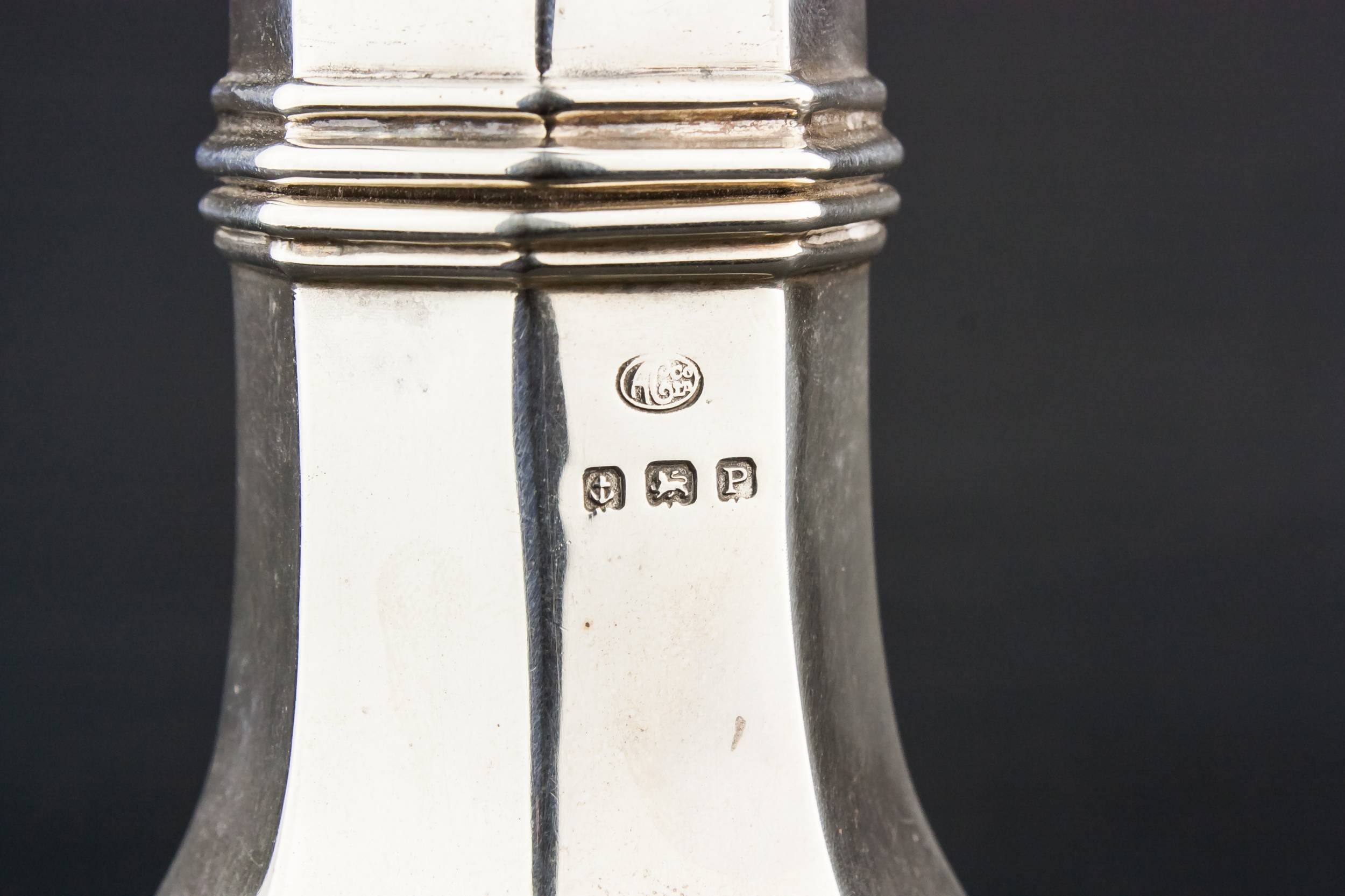 Sterling Silver Classical — Art Deco sugar caster 2