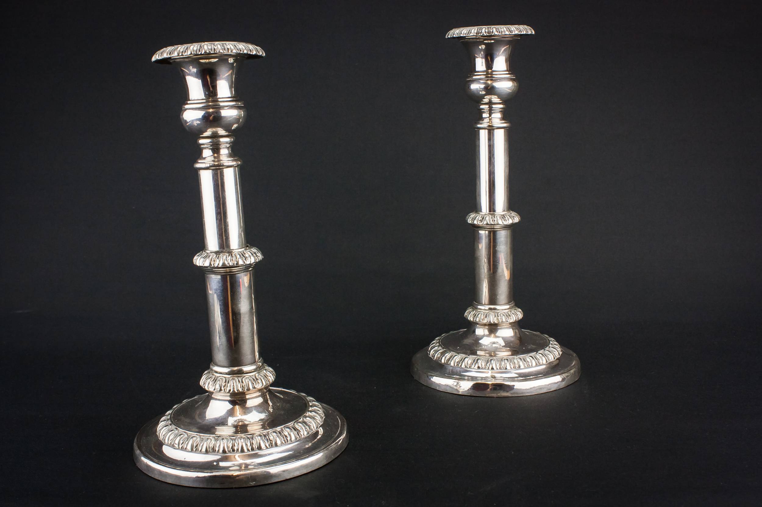 Spectacular Tall CANDLESTICKS — Pair of tall candlesticks 4
