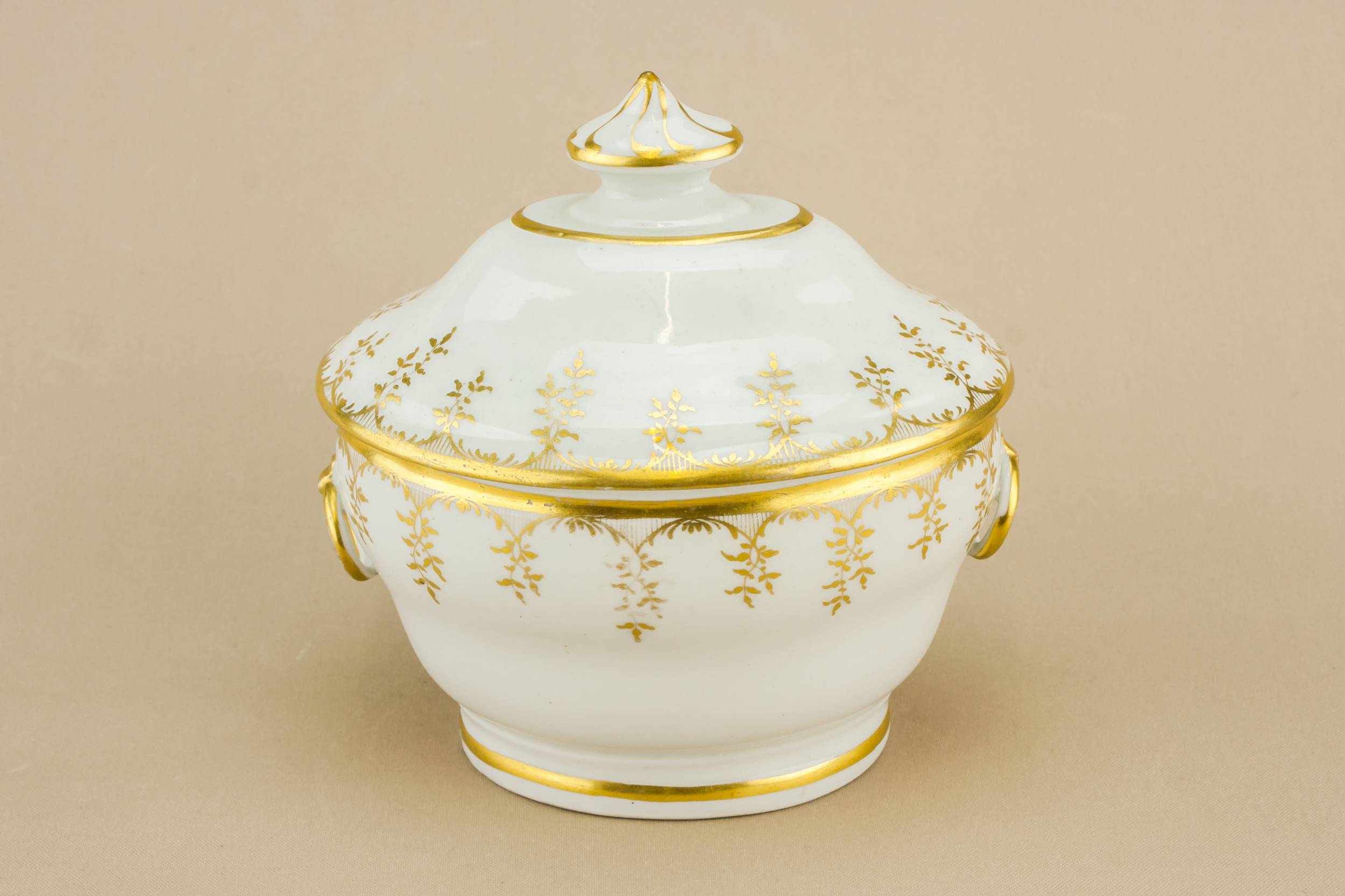 Neo-Classical Small Floral — Neo-Classical sugar bowl