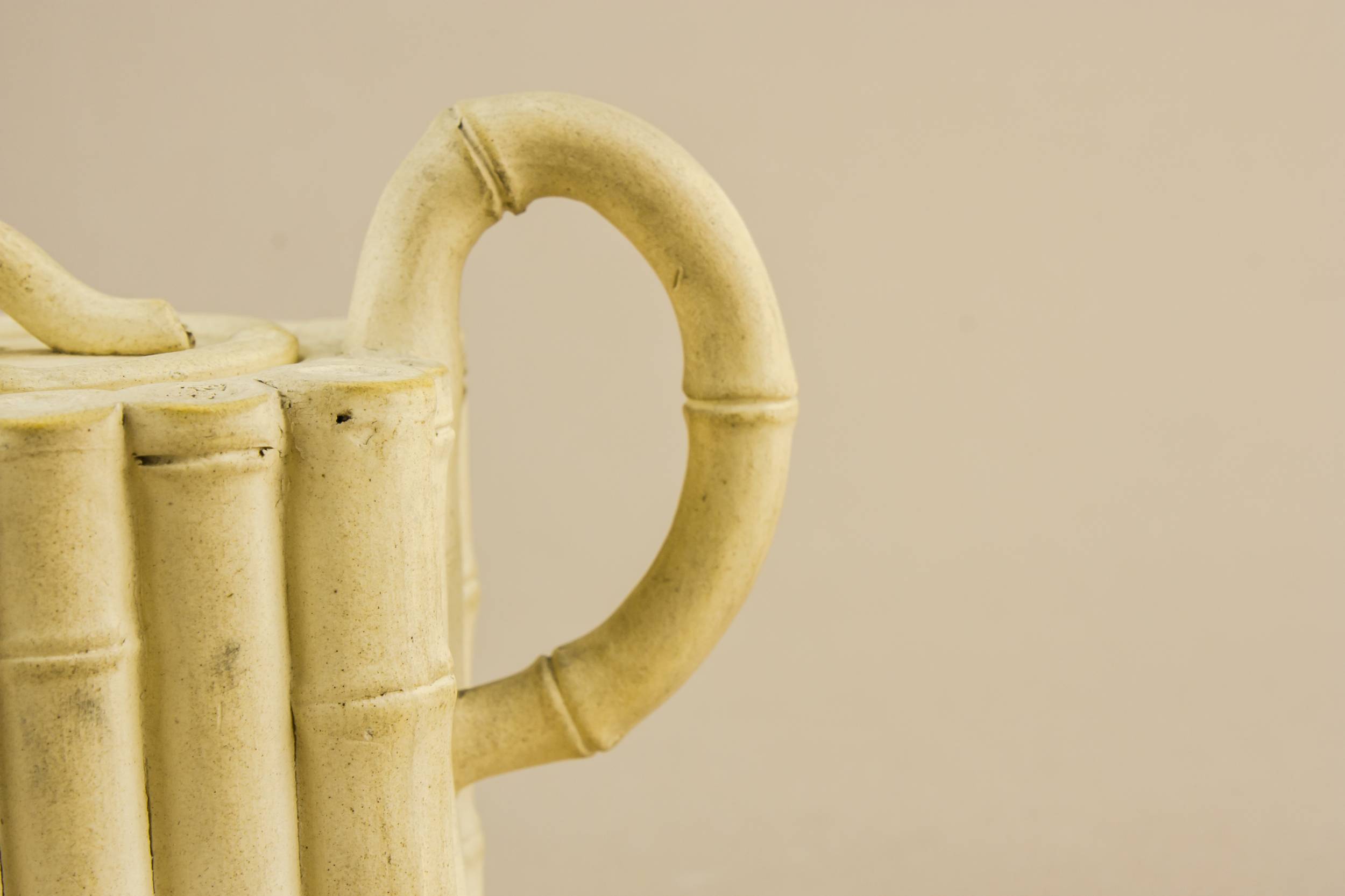 Antique Small Bamboo — Wedgwood bamboo teapot 3