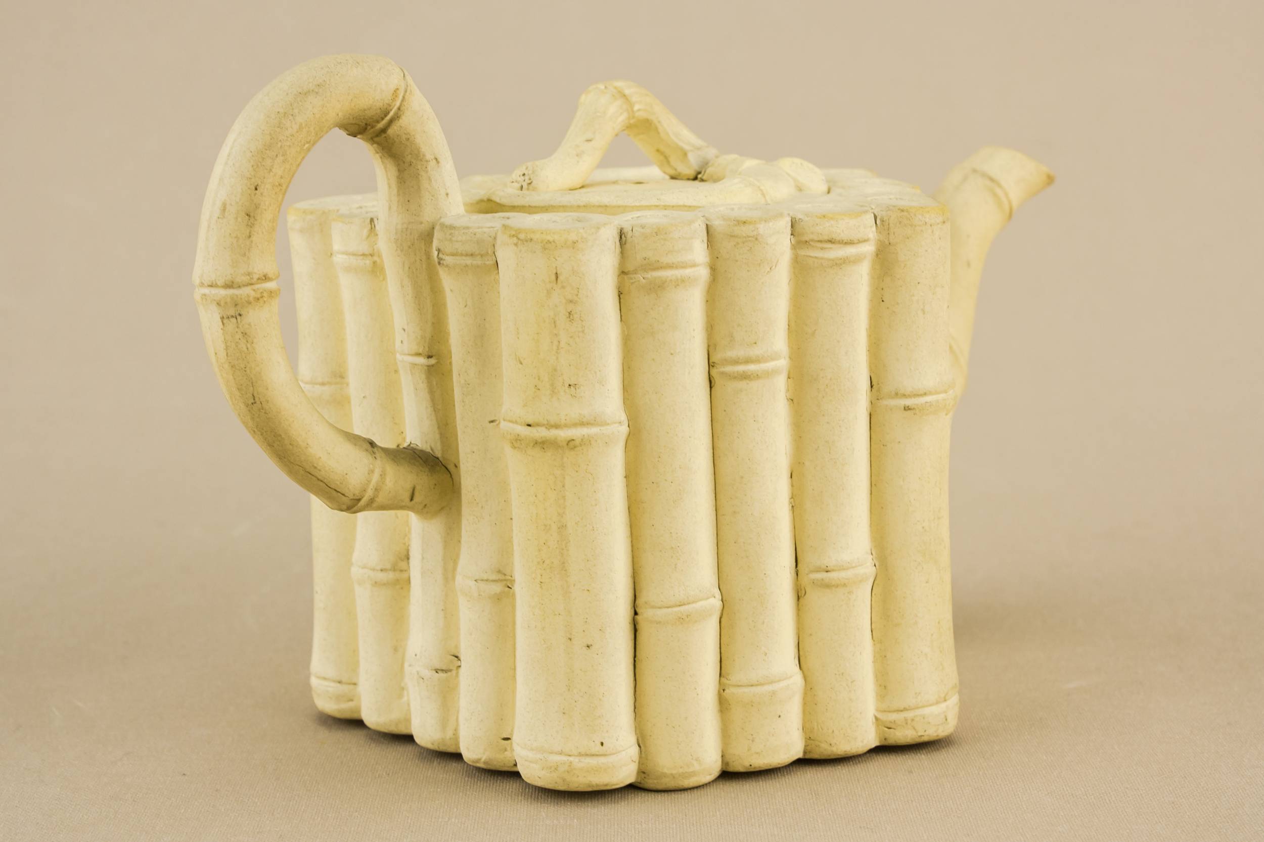 Antique Small Bamboo — Wedgwood bamboo teapot 1