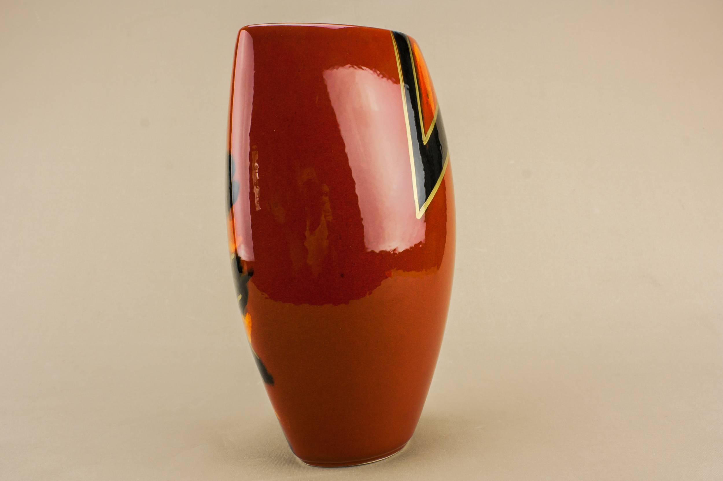 Modernist Pottery Anita — Medium tapered flask vase 3