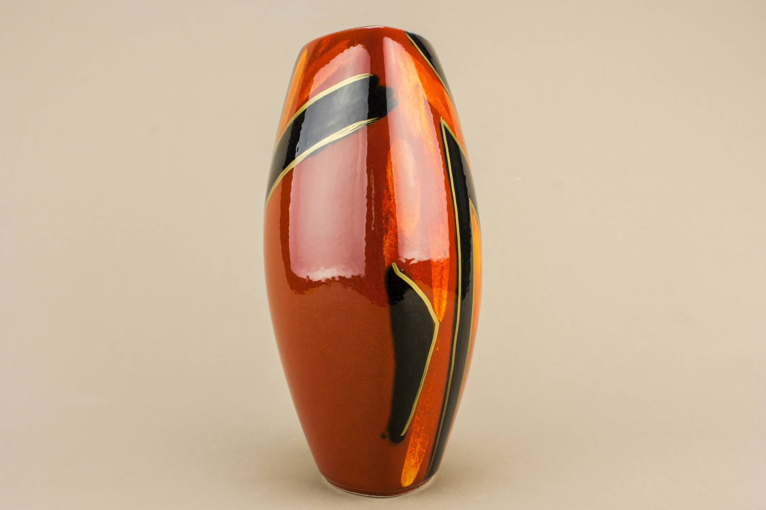 Modernist Pottery Anita — Medium tapered flask vase 1