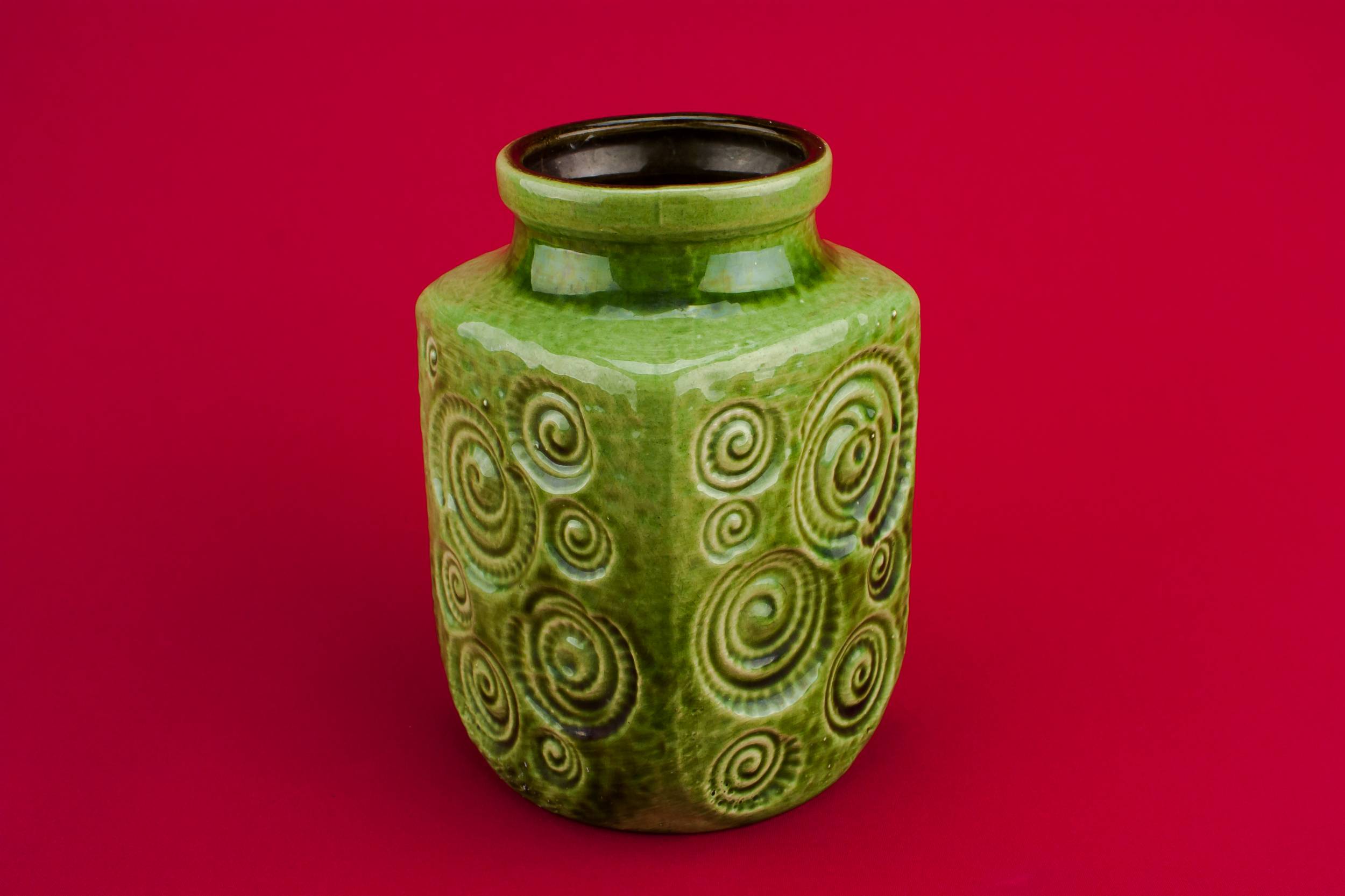 Modernist Vintage Abstract — Modernist pottery vase