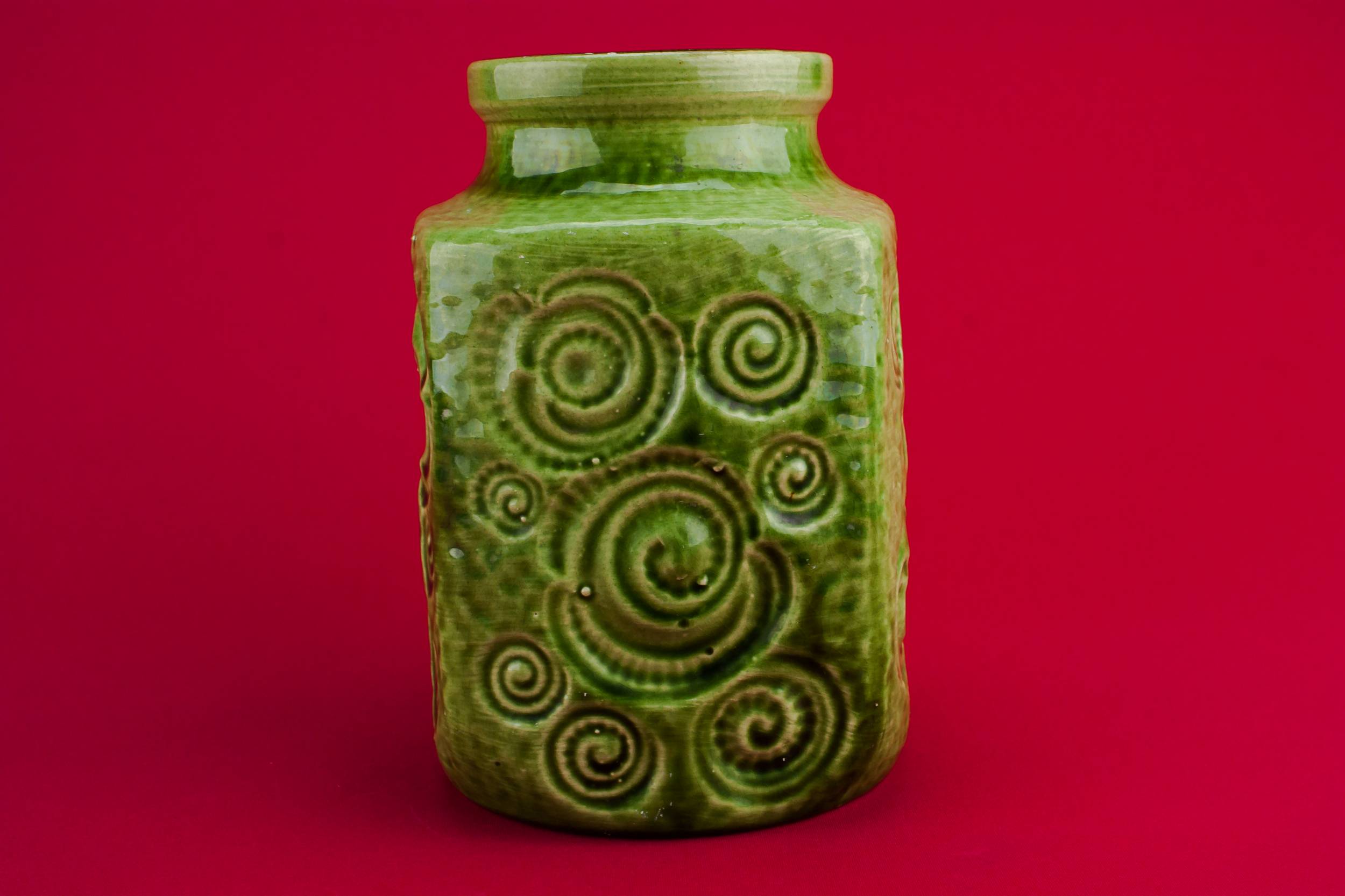 Modernist Vintage Abstract — Modernist pottery vase 1