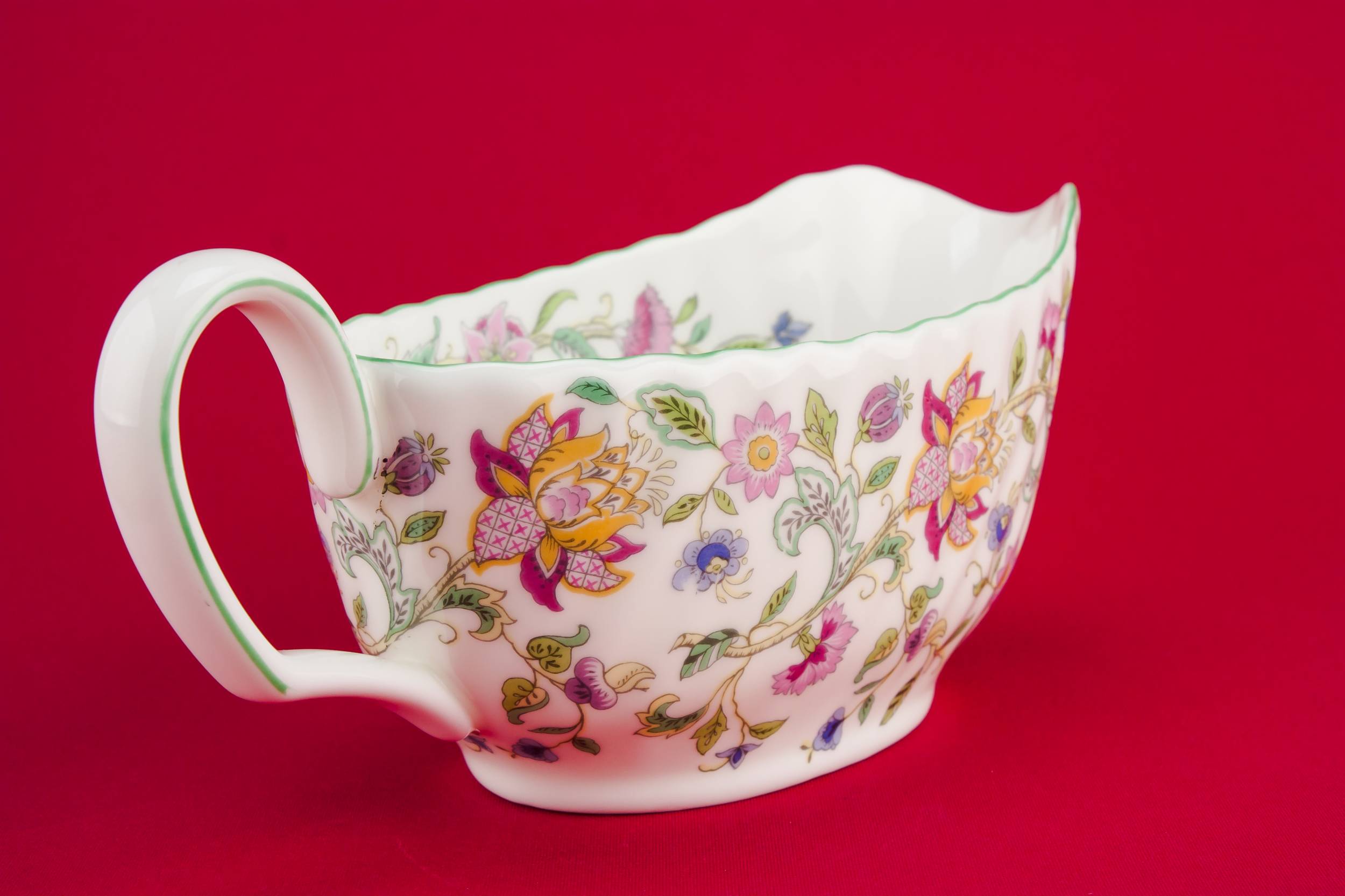 Classical Vintage Minton — Retro bone china gravy boat 1