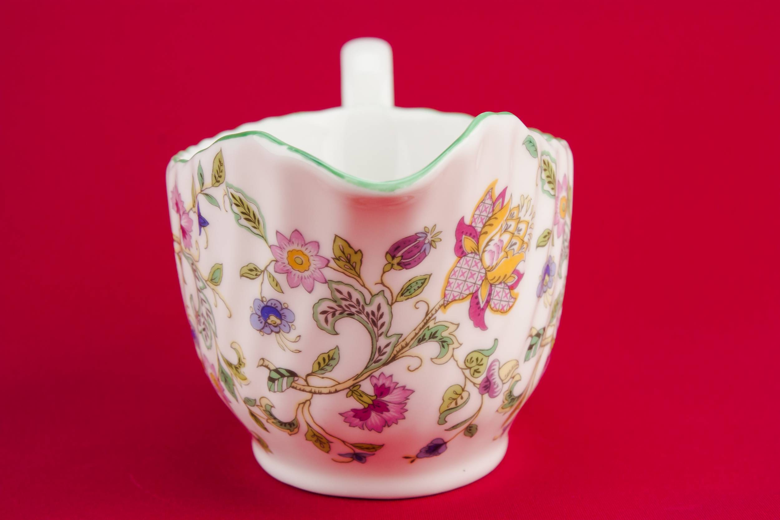 Classical Vintage Minton — Retro bone china gravy boat 2