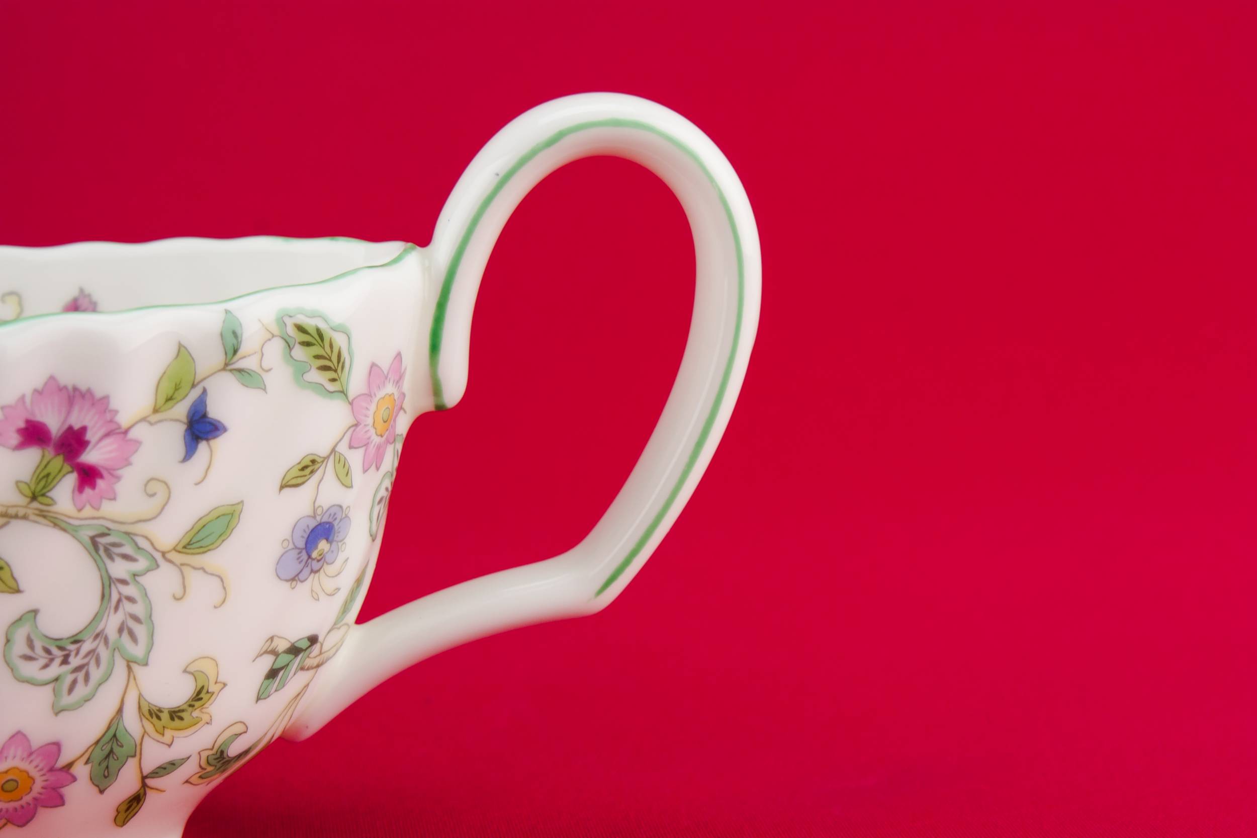 Classical Vintage Minton — Retro bone china gravy boat 3