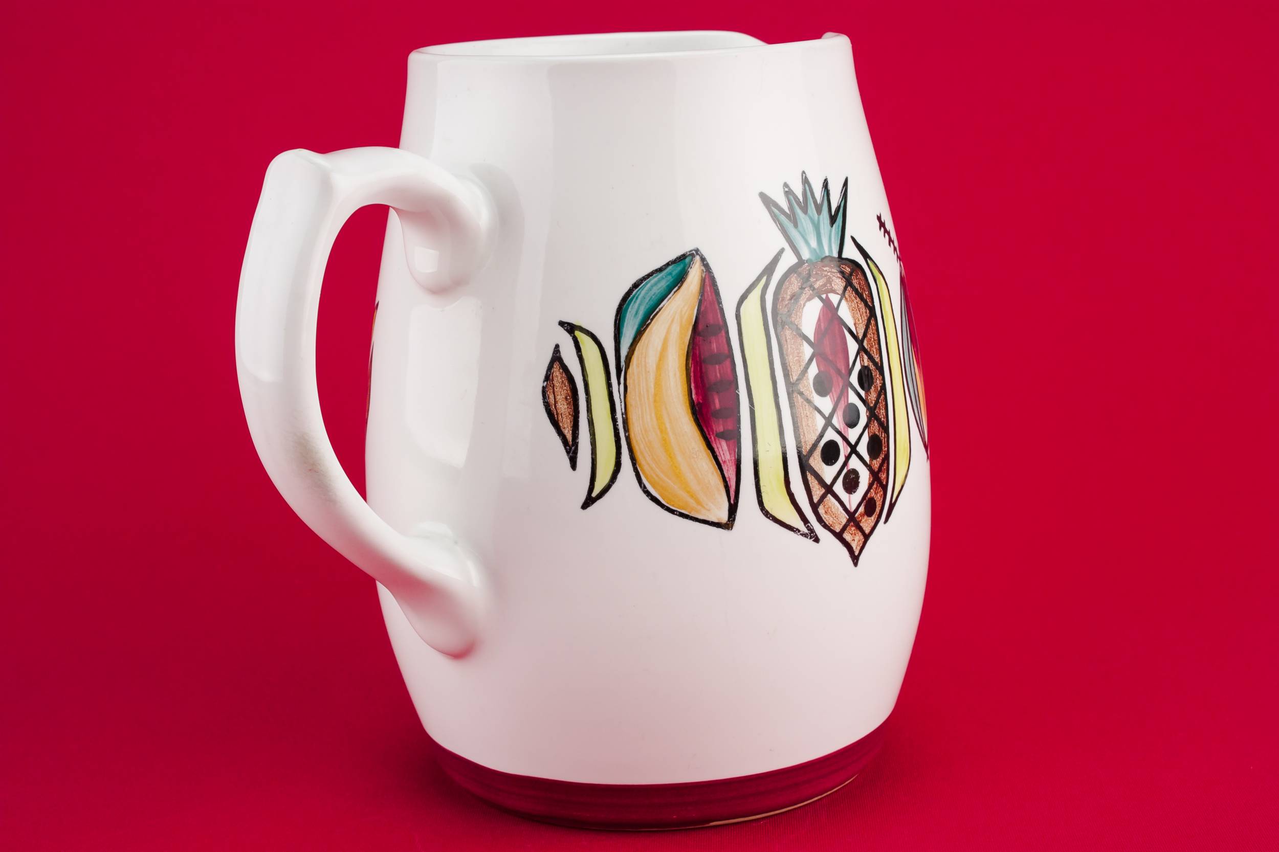 Beautiful Vintage JUG — Langley Pottery water jug 1