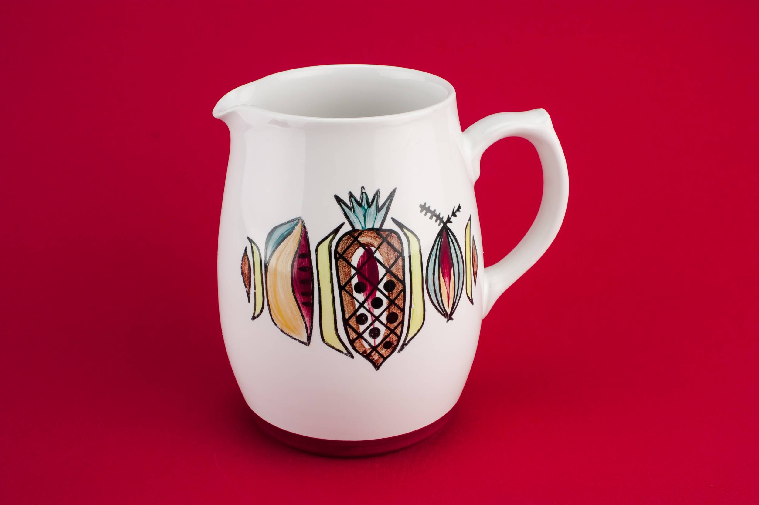 Beautiful Vintage JUG — Langley Pottery water jug
