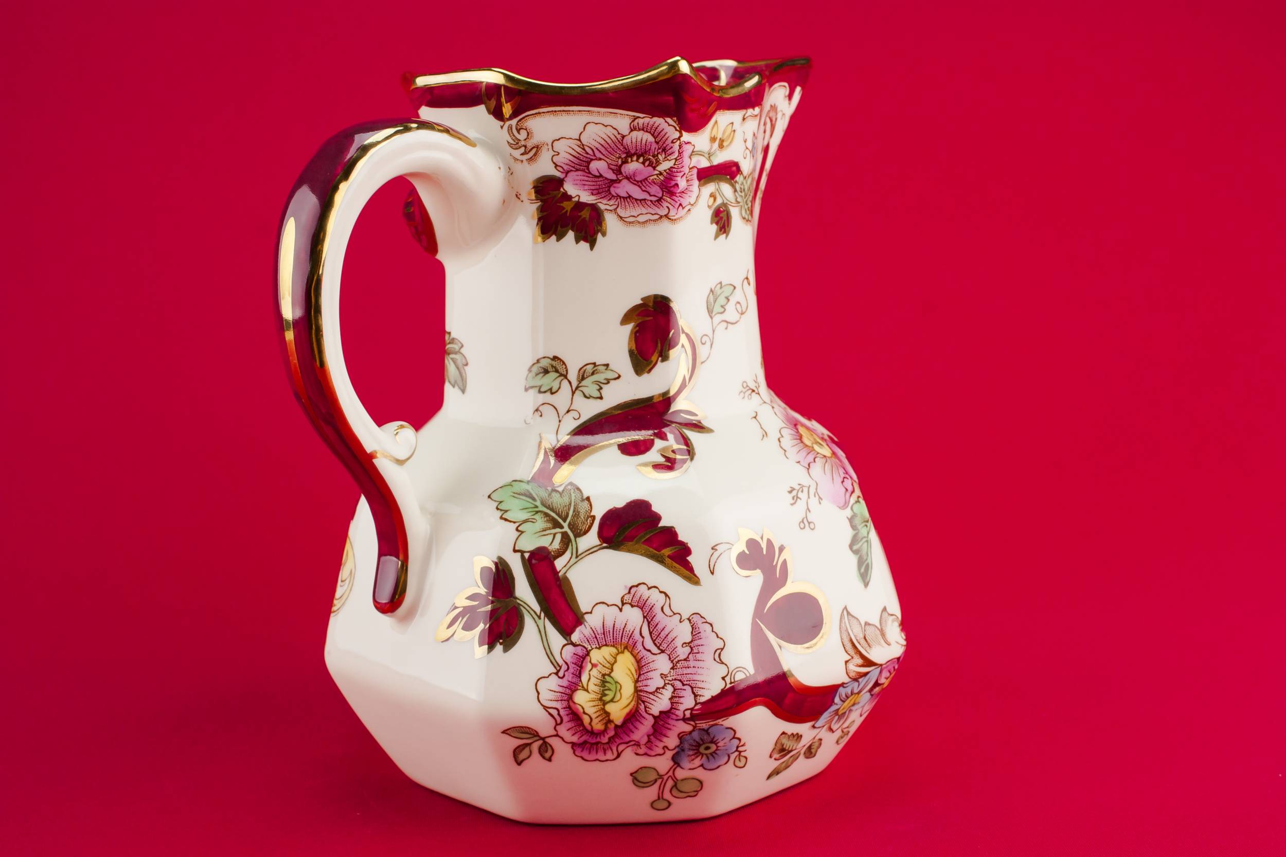 Vintage Pottery Mandalay — Red pottery jug 1