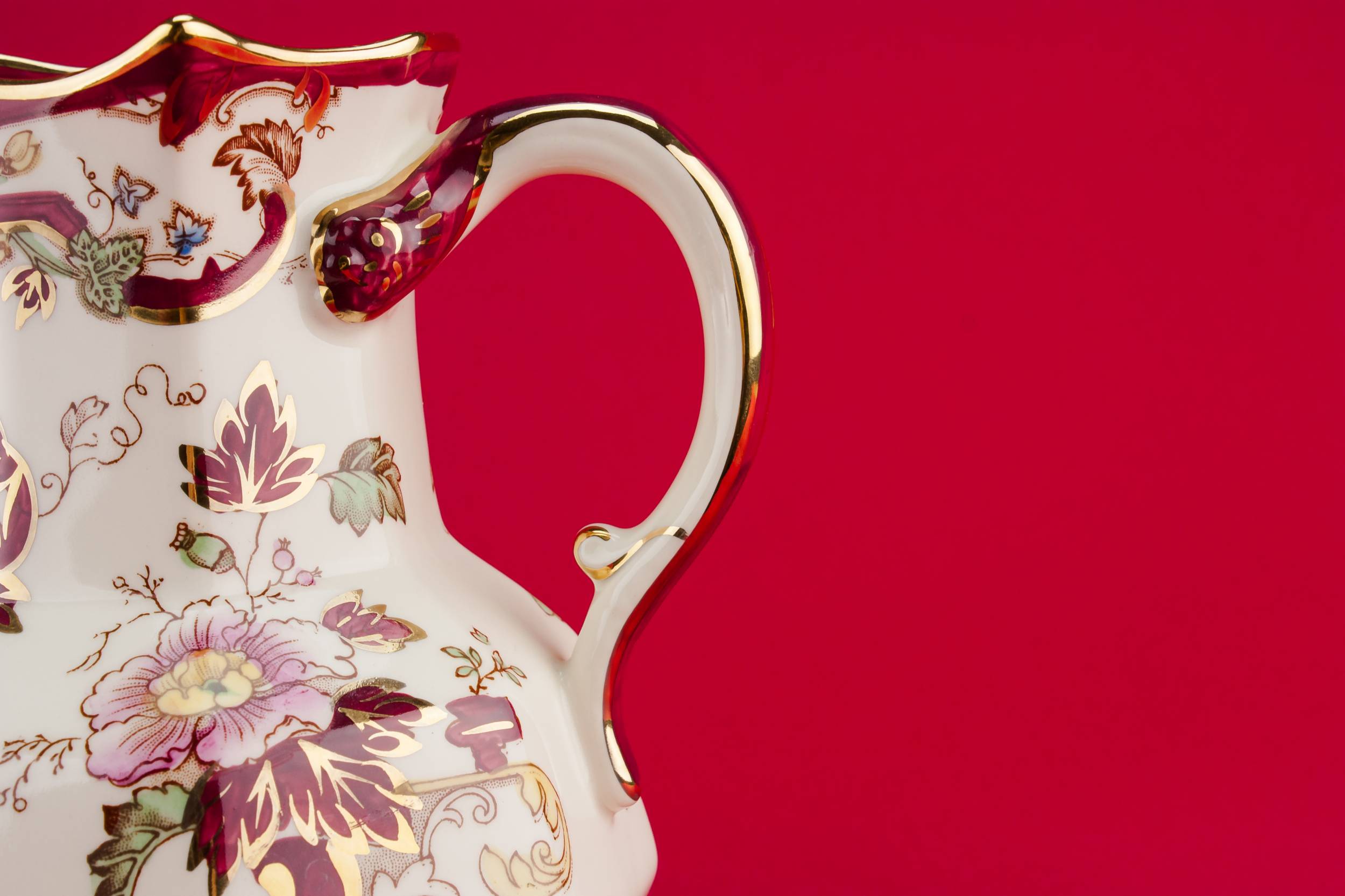 Vintage Pottery Mandalay — Red pottery jug 3