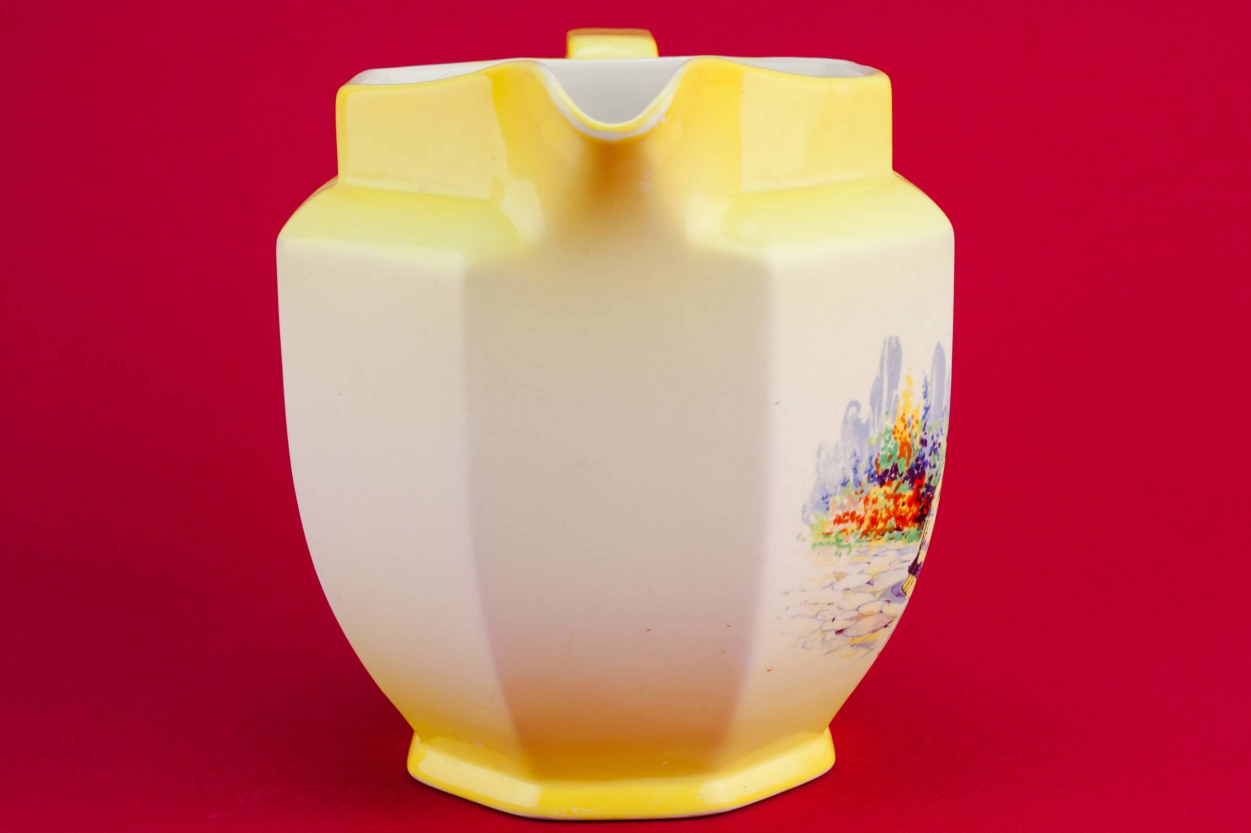 Charming Vintage Garden — Art Deco pottery creamer 2