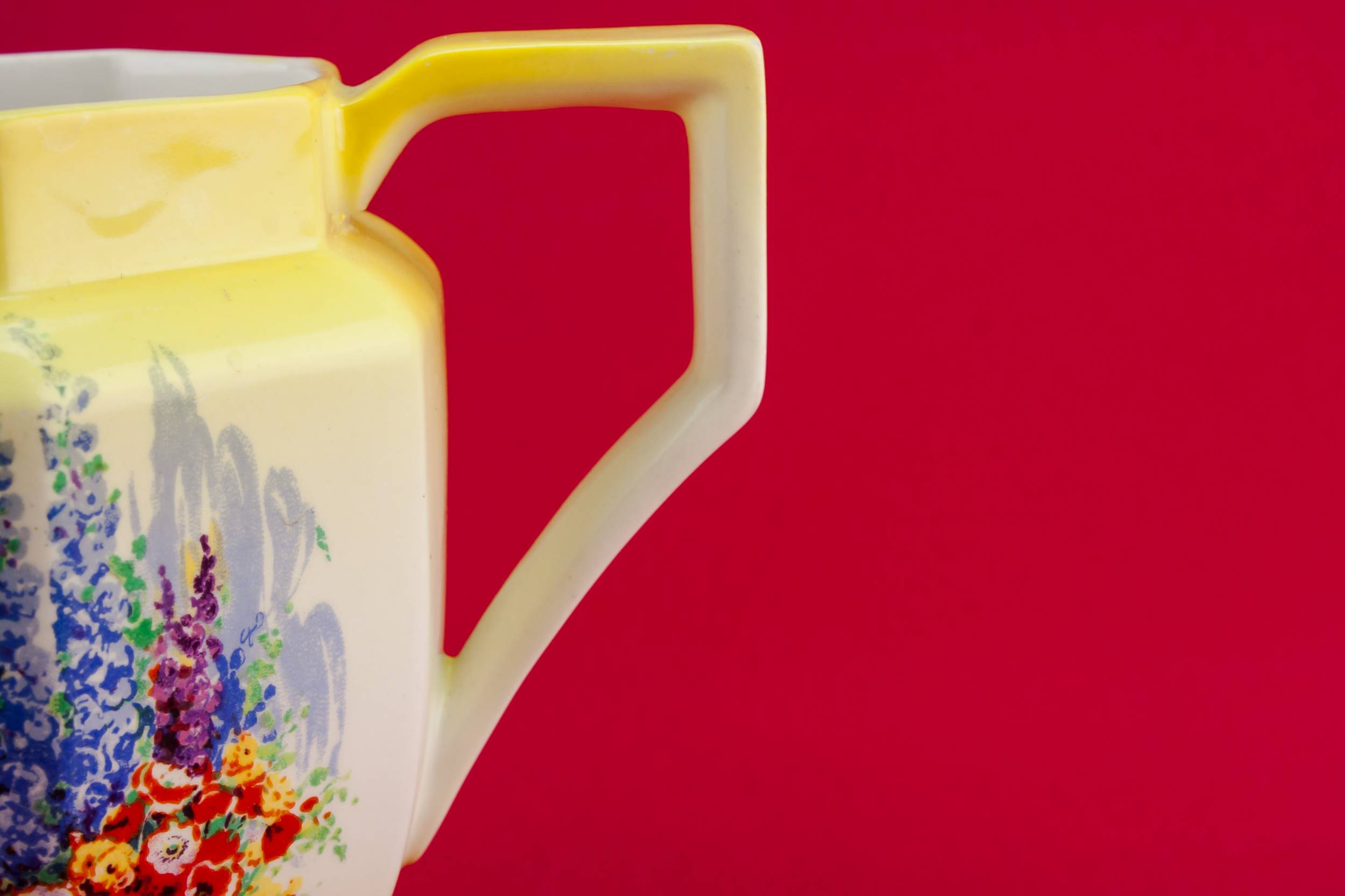 Charming Vintage Garden — Art Deco pottery creamer 3