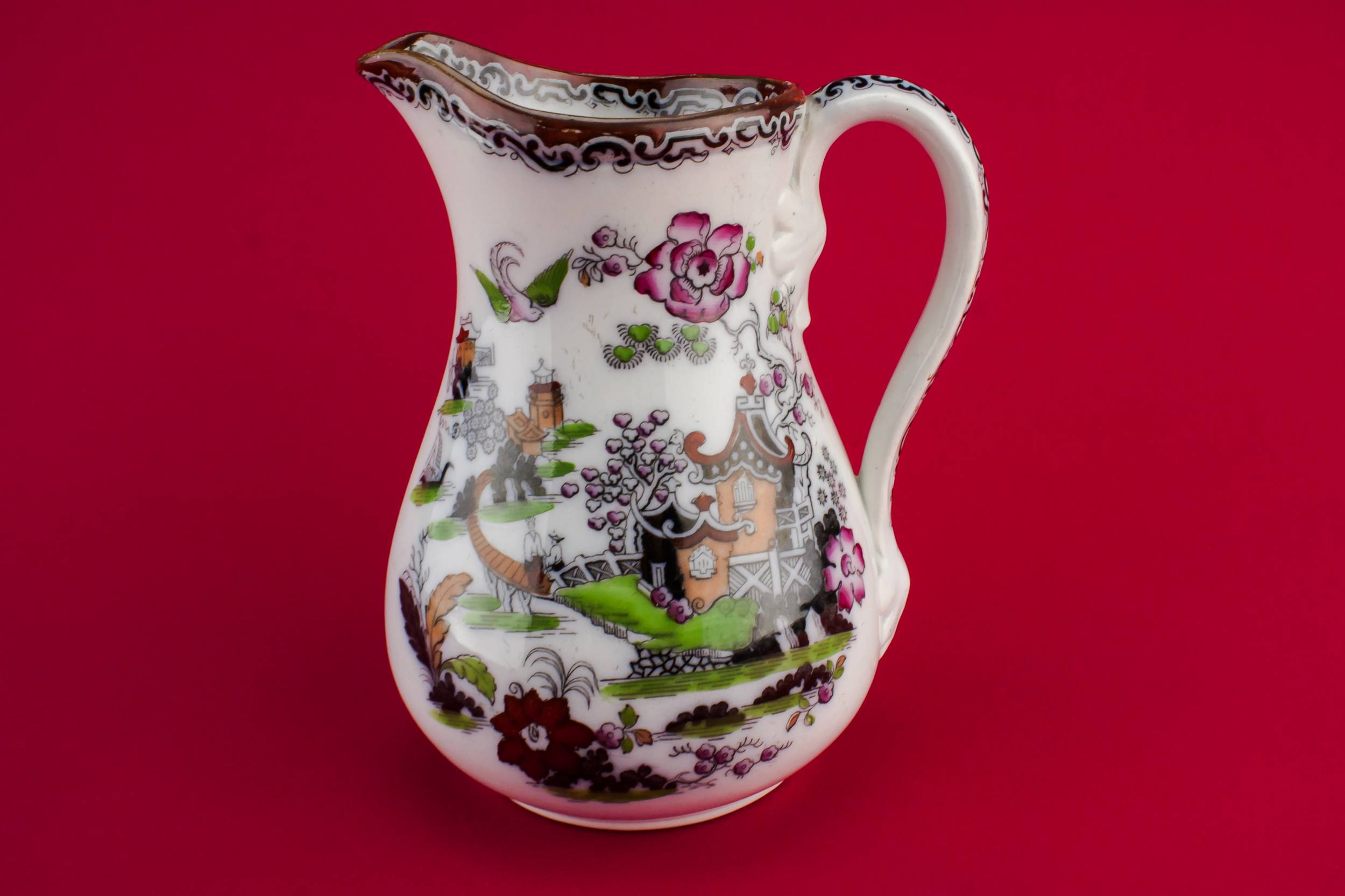 .75L High Victorian — Floral water jug