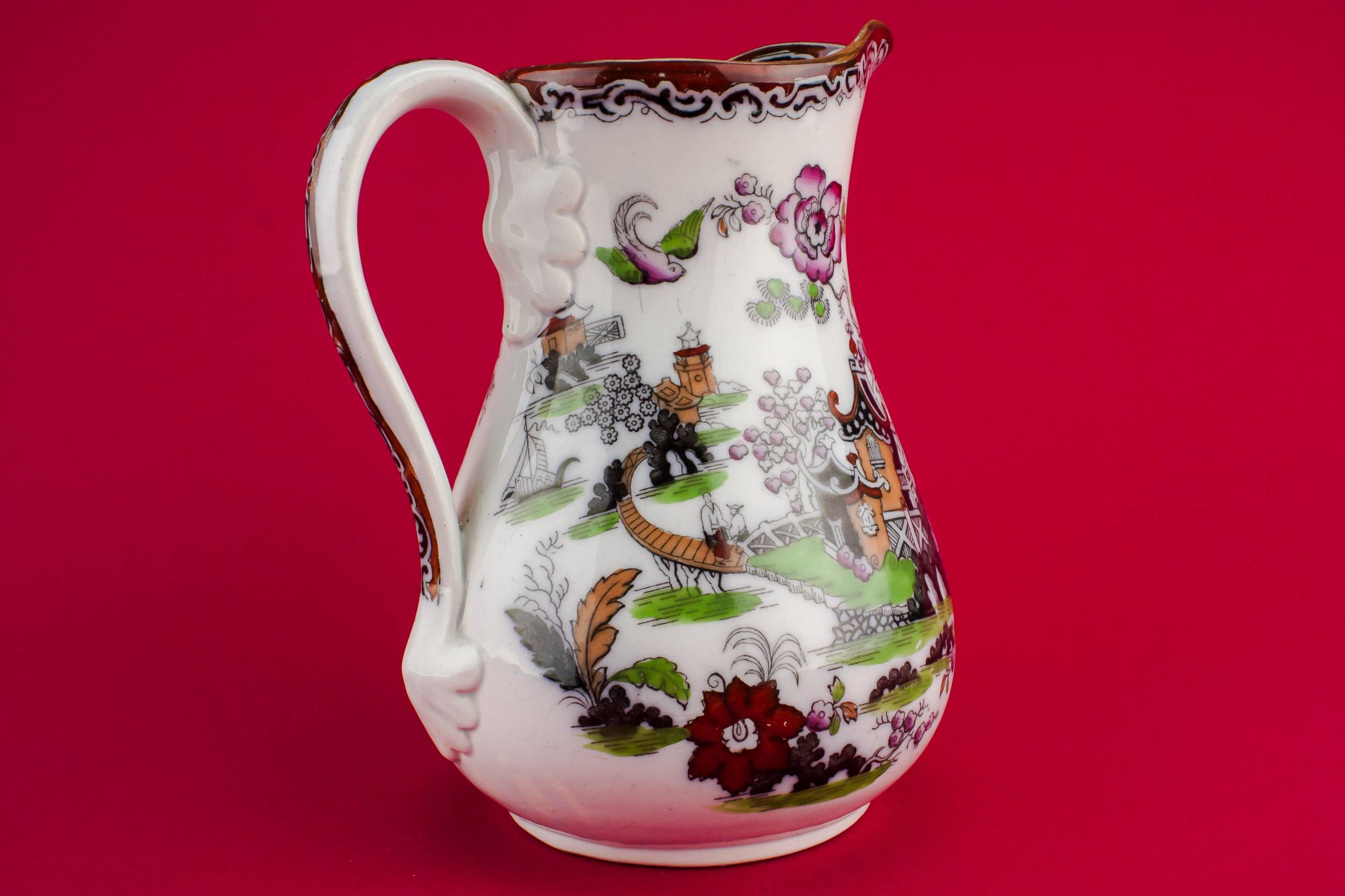 .75L High Victorian — Floral water jug 1