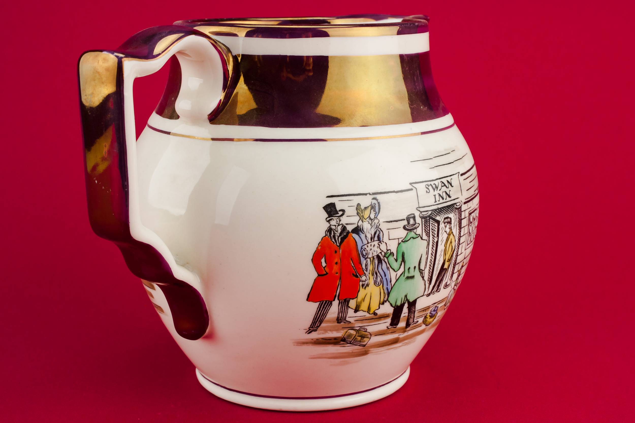 Vintage Cream JUG — Mid-Century Modern water jug 1