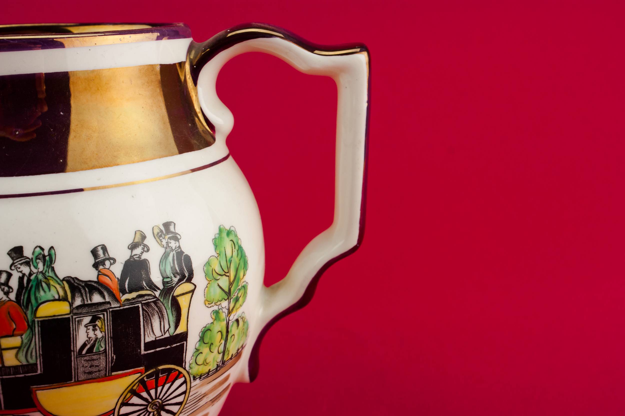 Vintage Cream JUG — Mid-Century Modern water jug 3