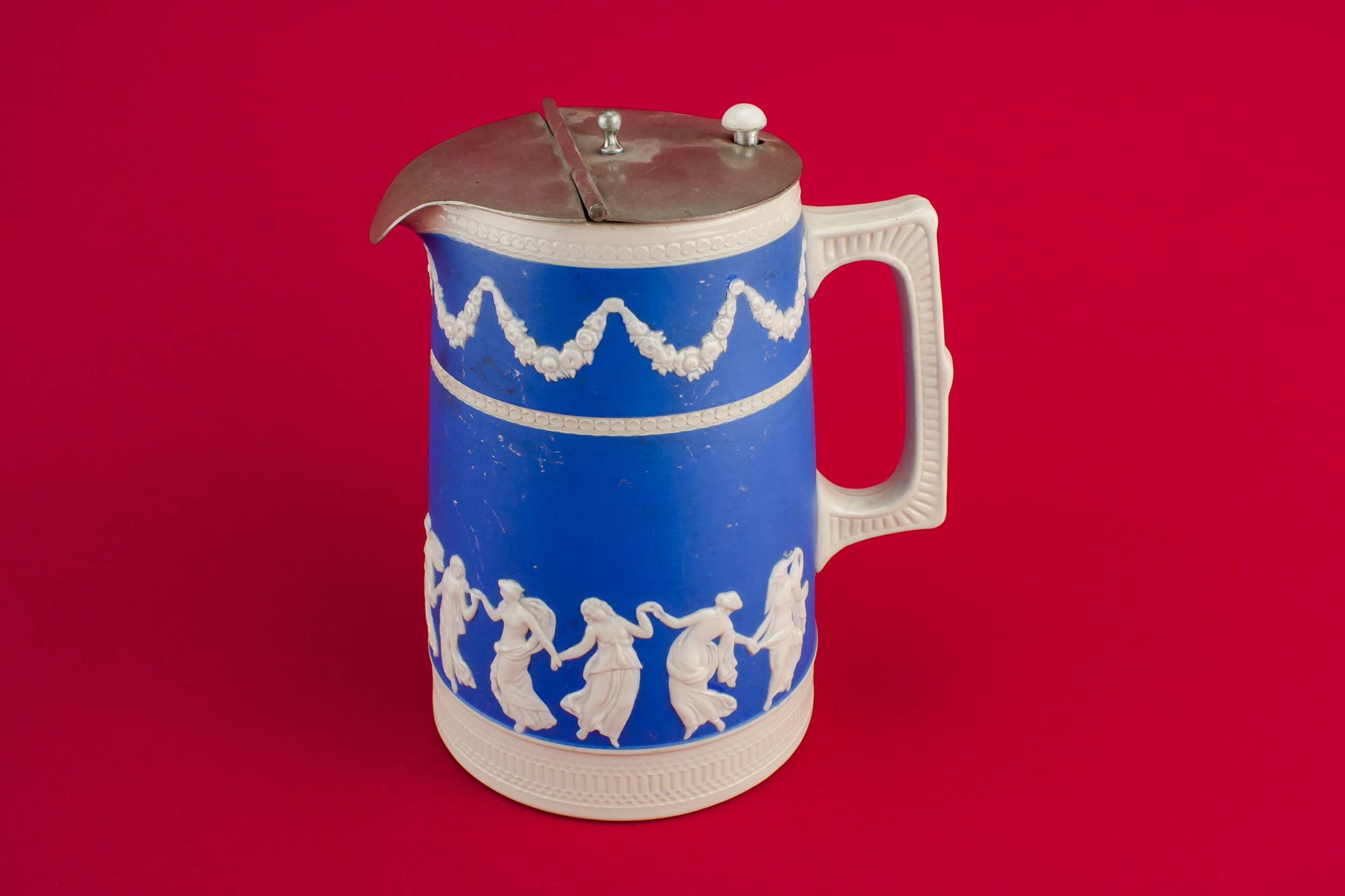 Neo-Classical Rustic Juice — Jasperware jug