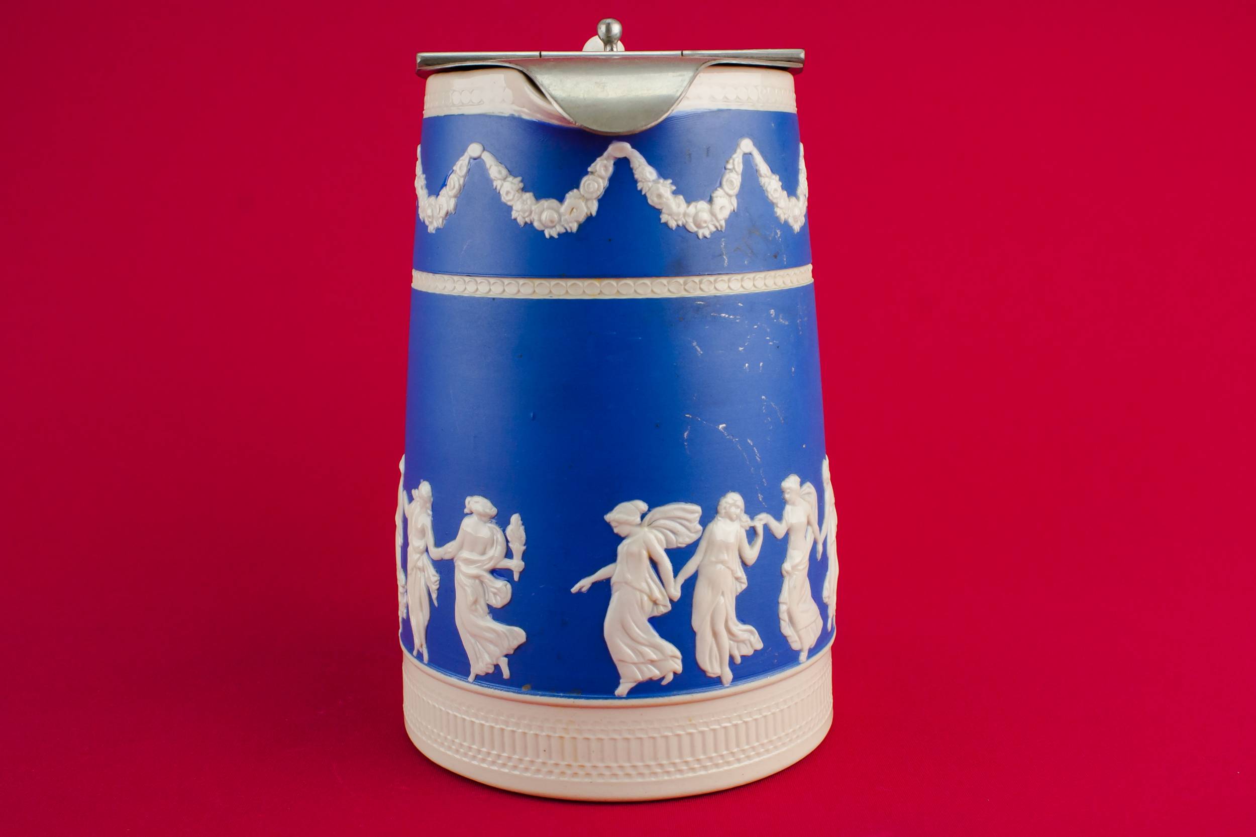 Neo-Classical Rustic Juice — Jasperware jug 2
