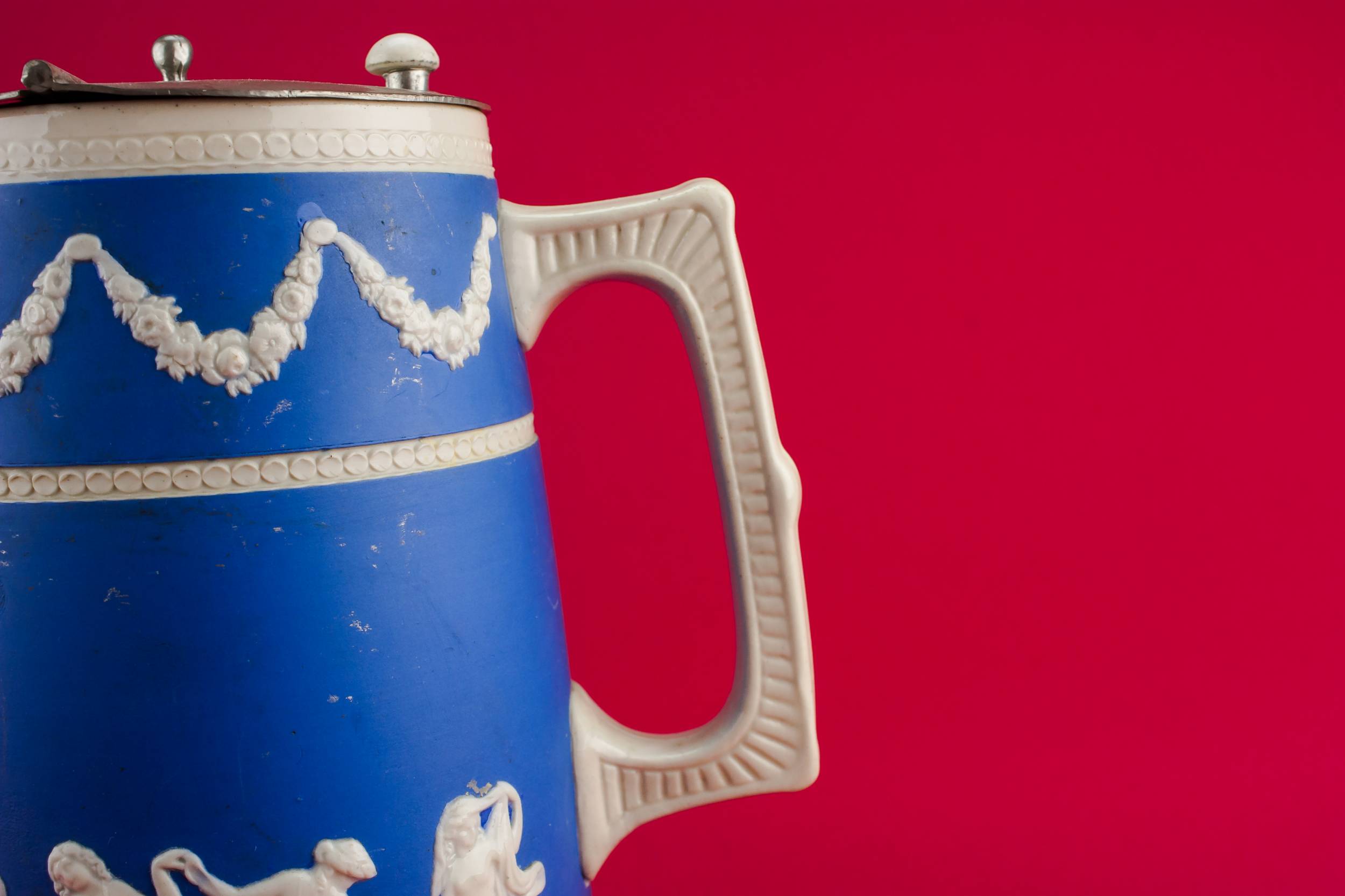Neo-Classical Rustic Juice — Jasperware jug 3