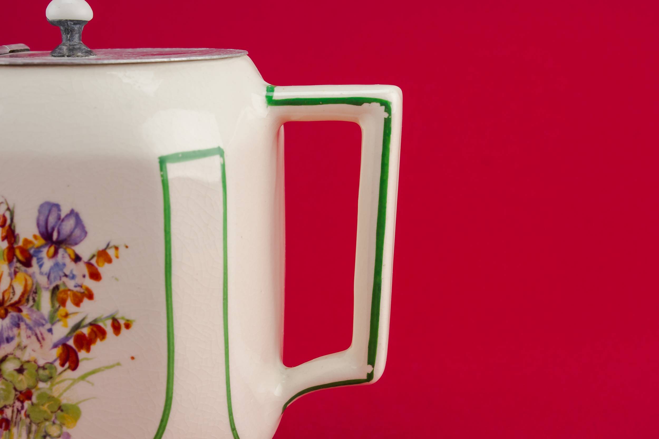 Pottery Vintage 0.5L — Art Deco water jug 3