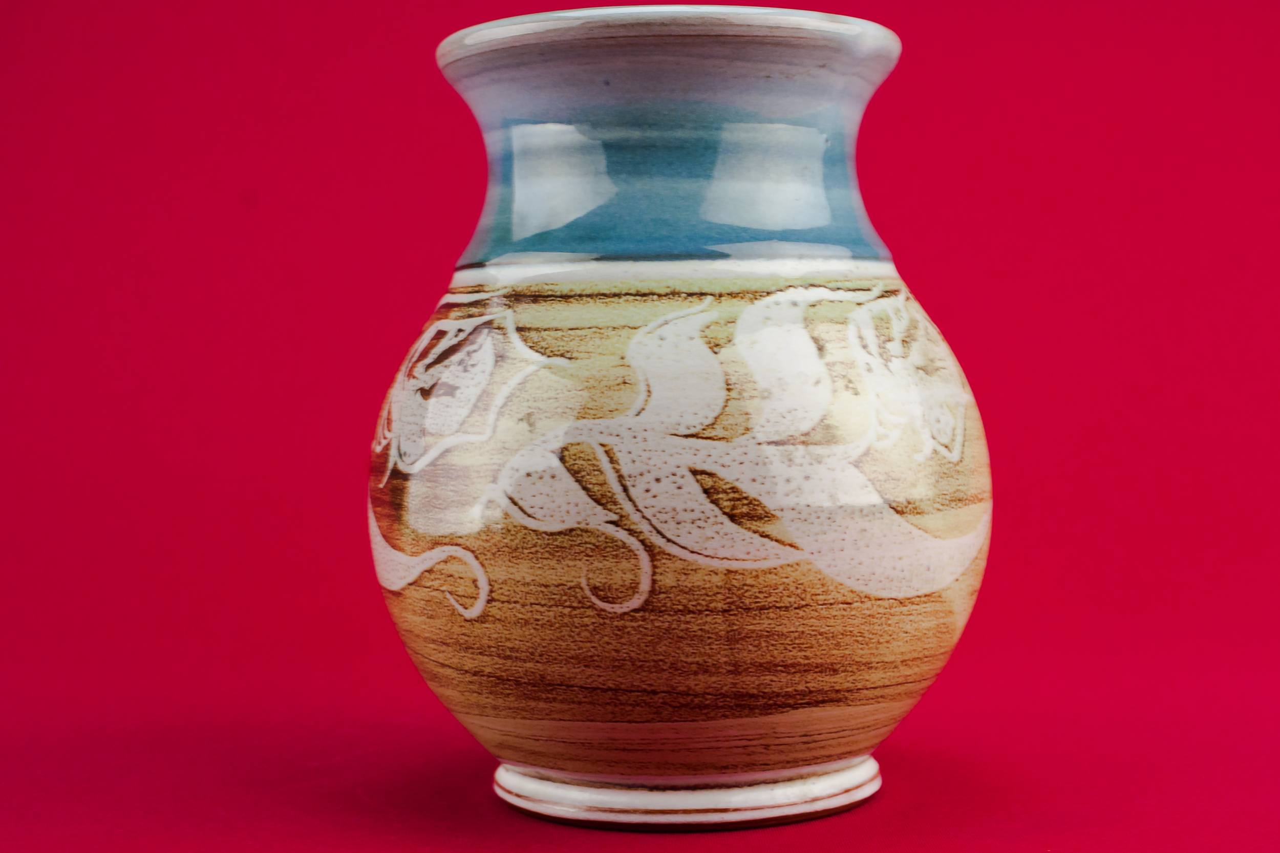 Elegant Vintage Abstract — Small baluster vase 2