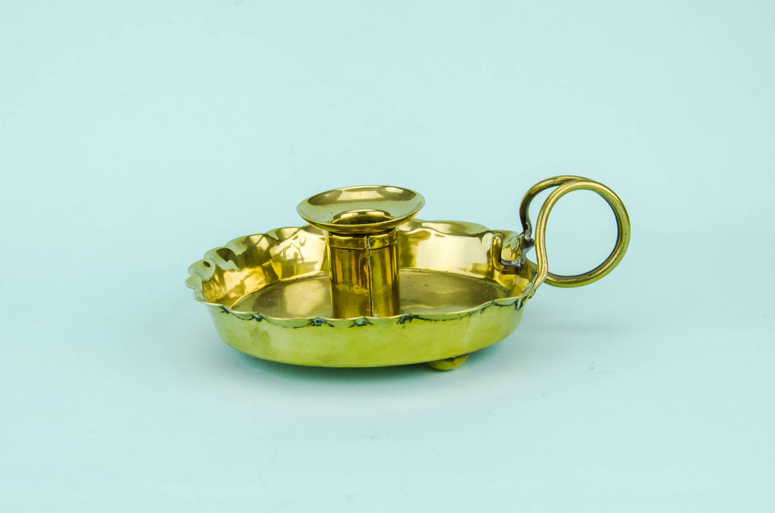 Antique Charming Brass — Arts & Crafts candlestick