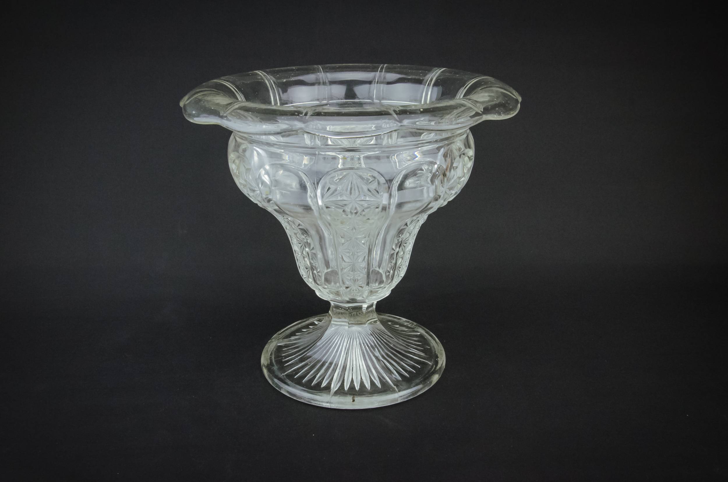 Glass Victorian Double — Victorian glass bowl