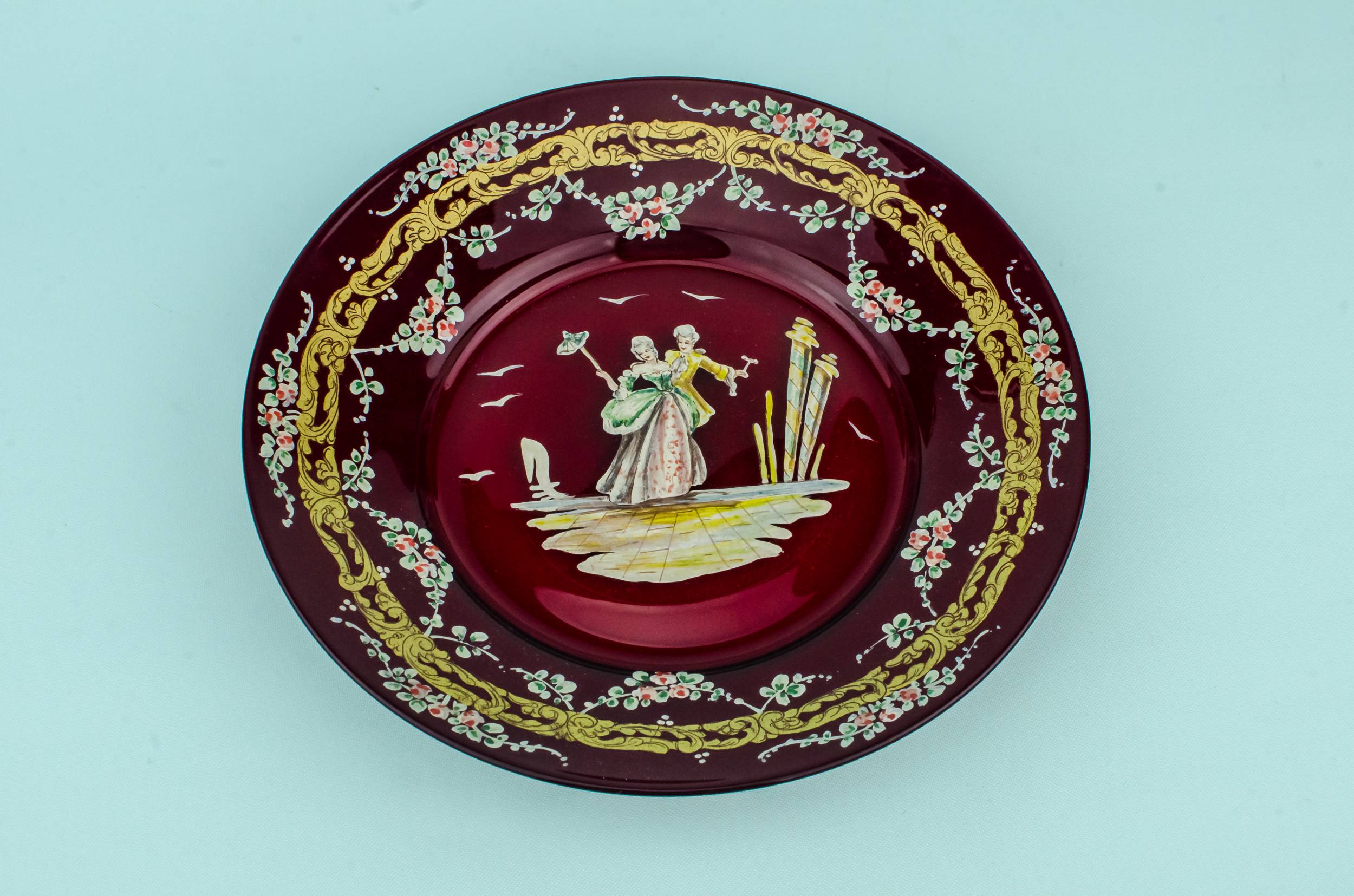 Spectacular Vintage Decorative — Retro glass bowl 3