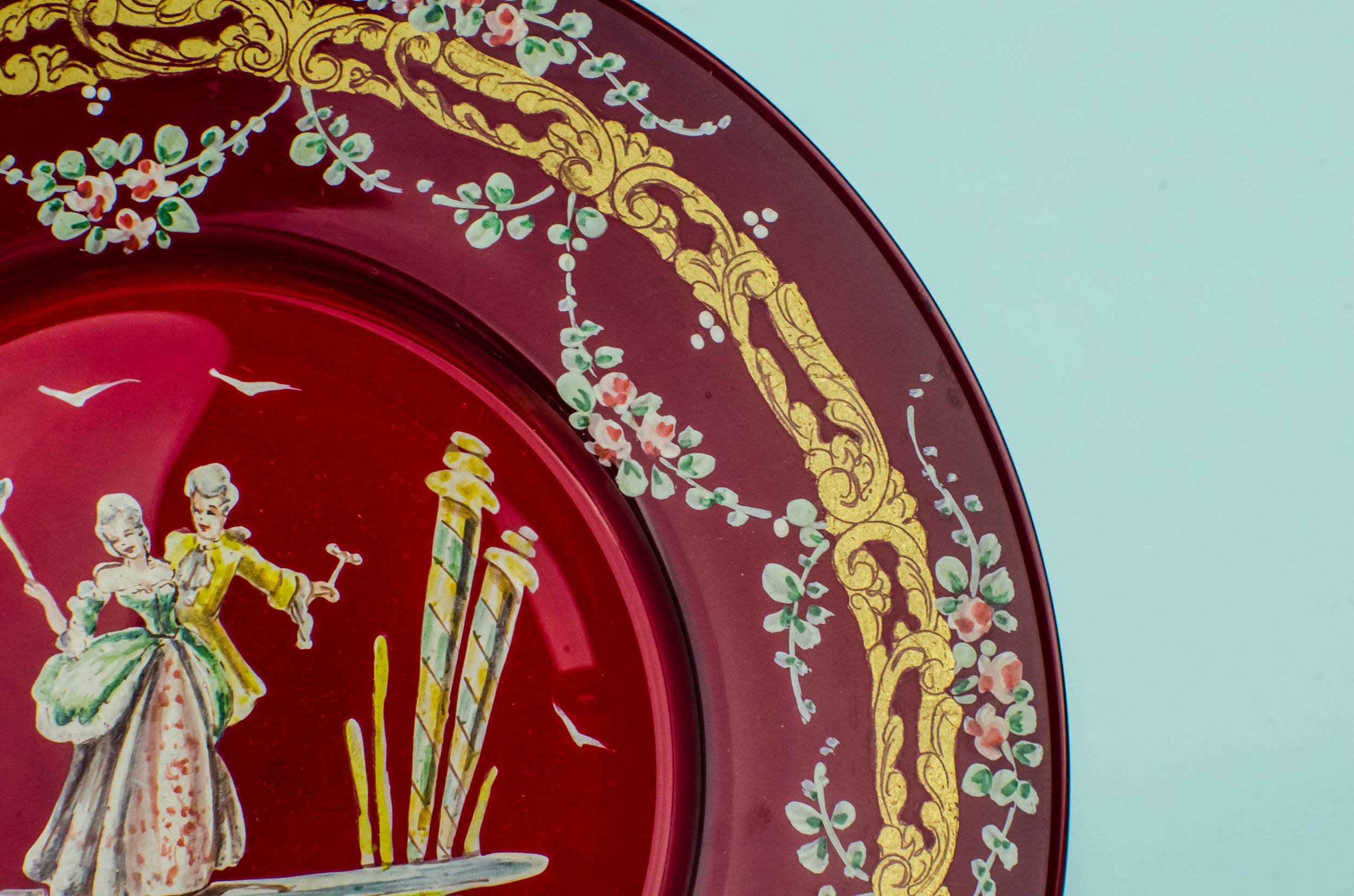 Spectacular Vintage Decorative — Retro glass bowl 4