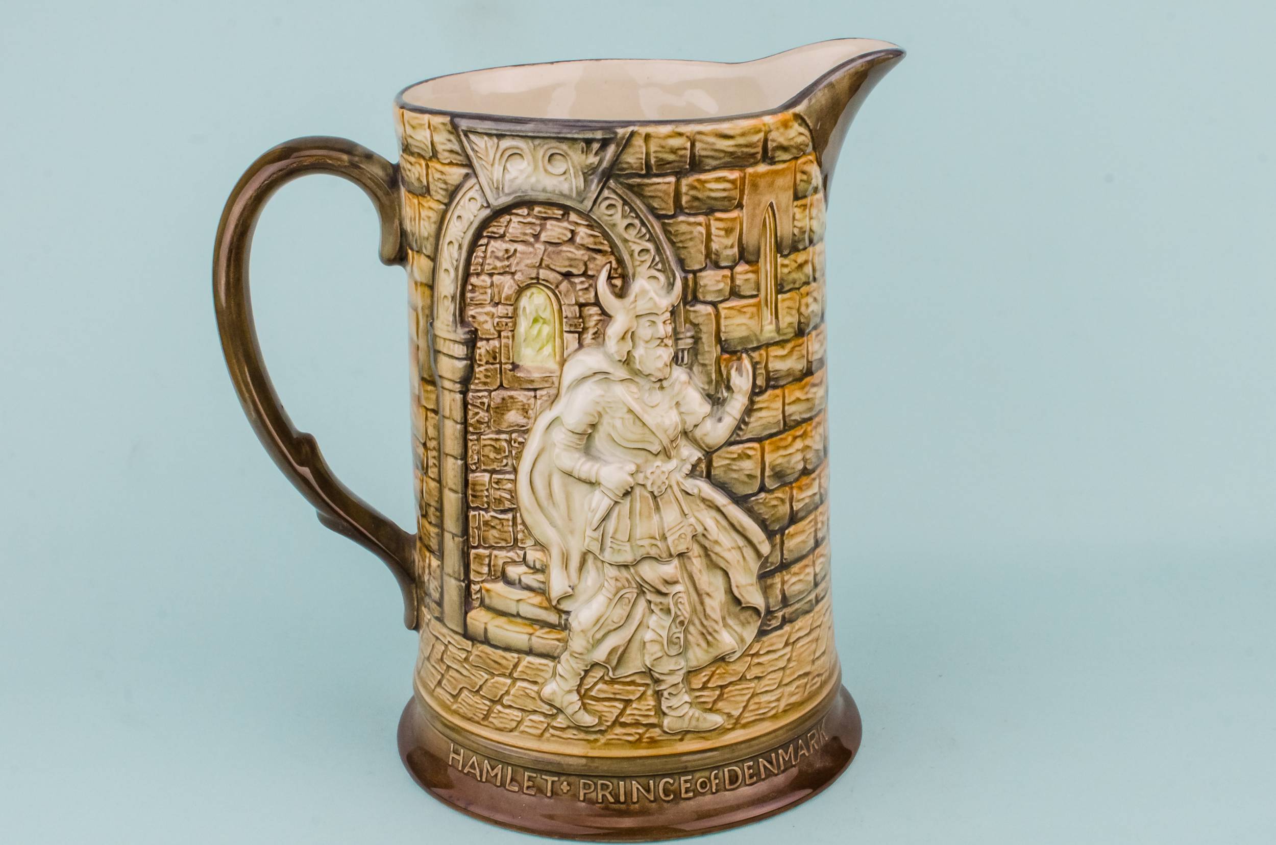 Vintage Brown JUG — Pottery water jug 3
