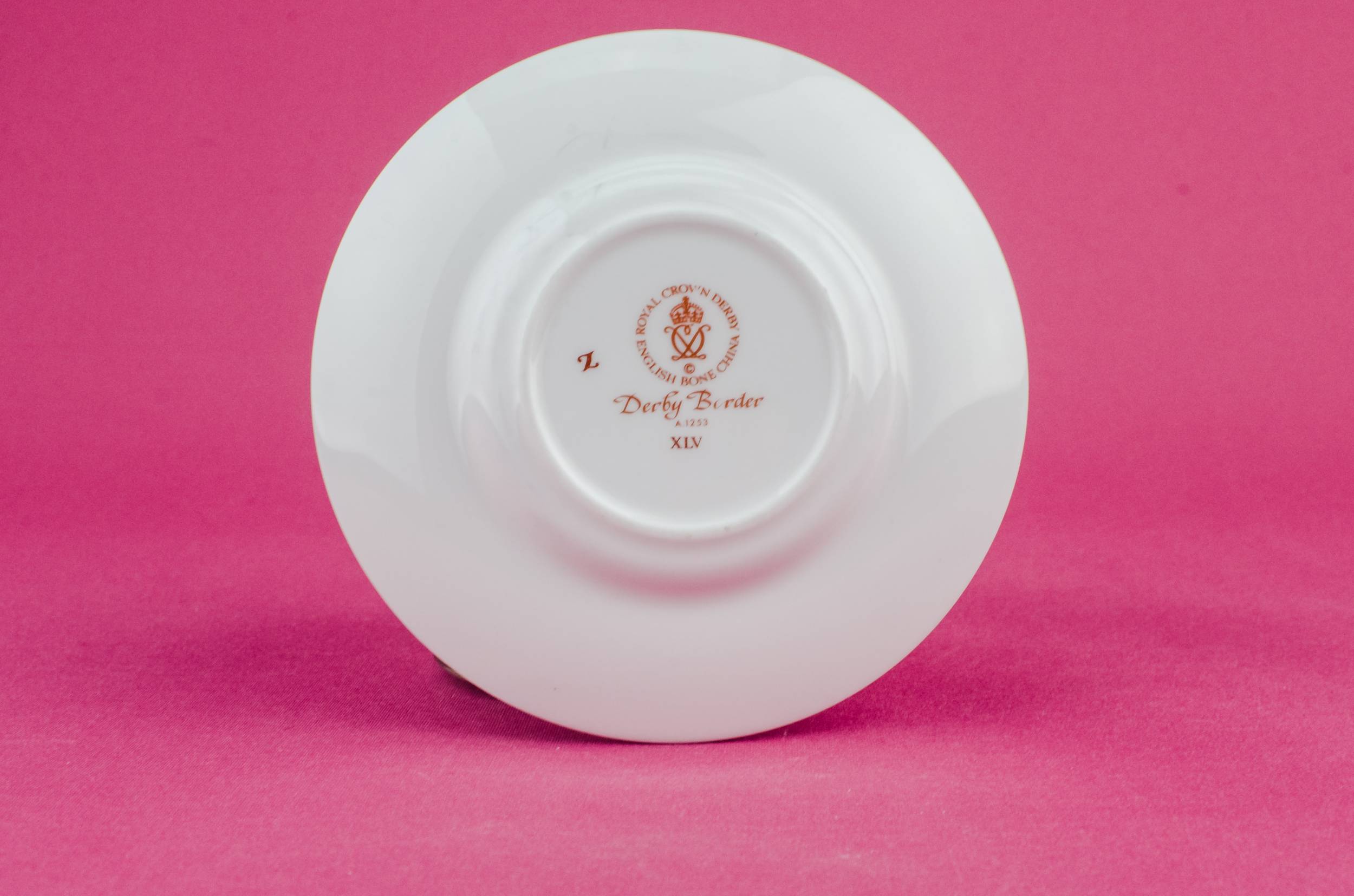 Small Vintage Derby — Bone china retro coffee cup 2