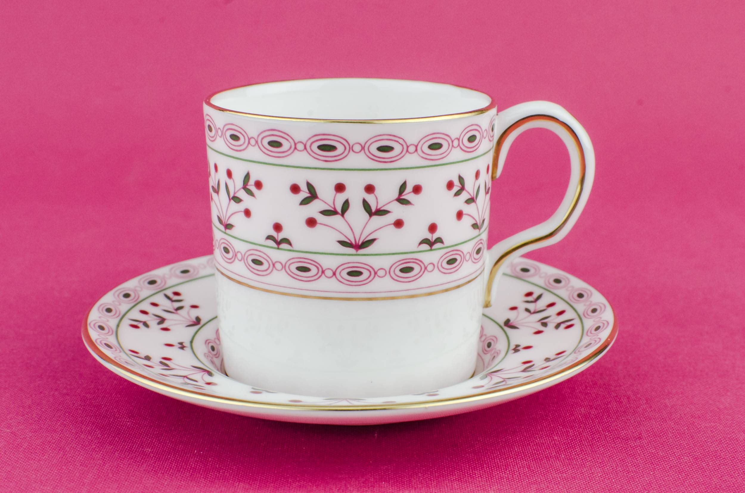 Espresso Vintage Bone — Derby bone china coffee cup 4